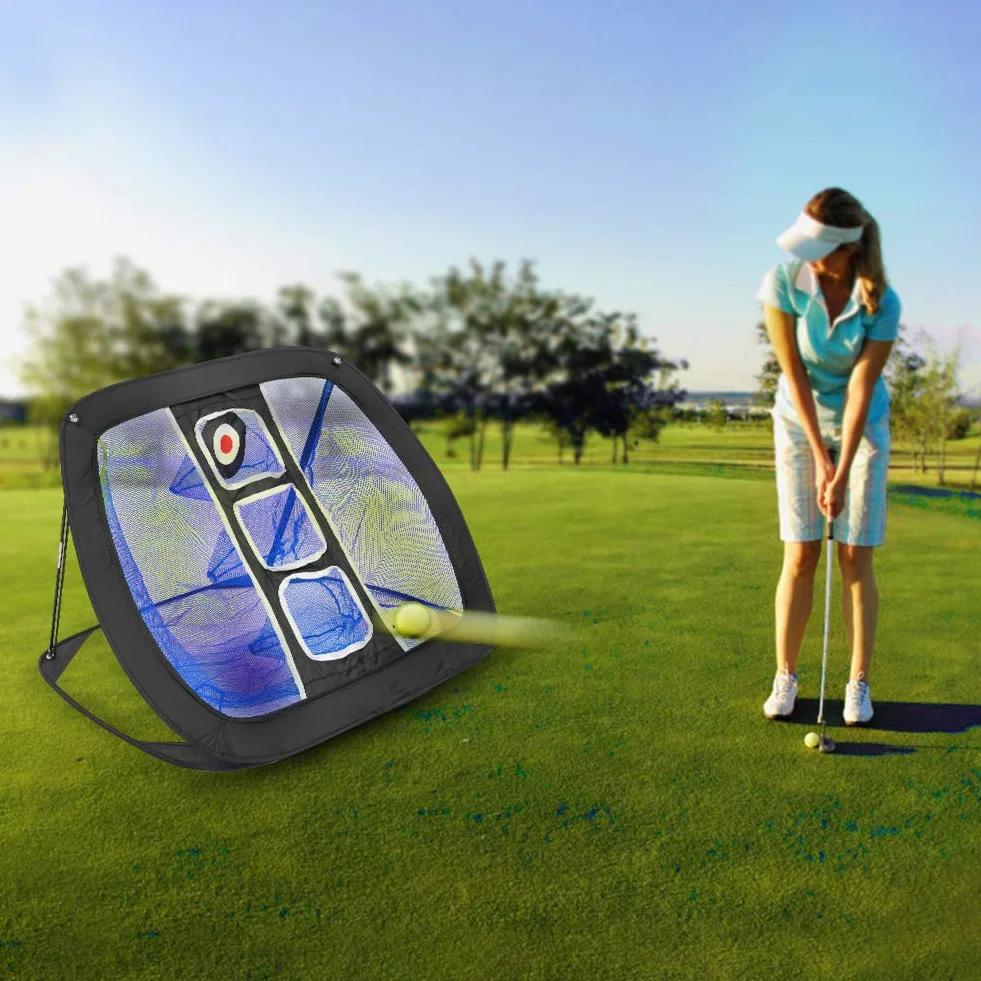 RiToEasysports Przenośna siatka golfowa siatka celowa do ćwiczeń wewnątrz/na zewnątrz