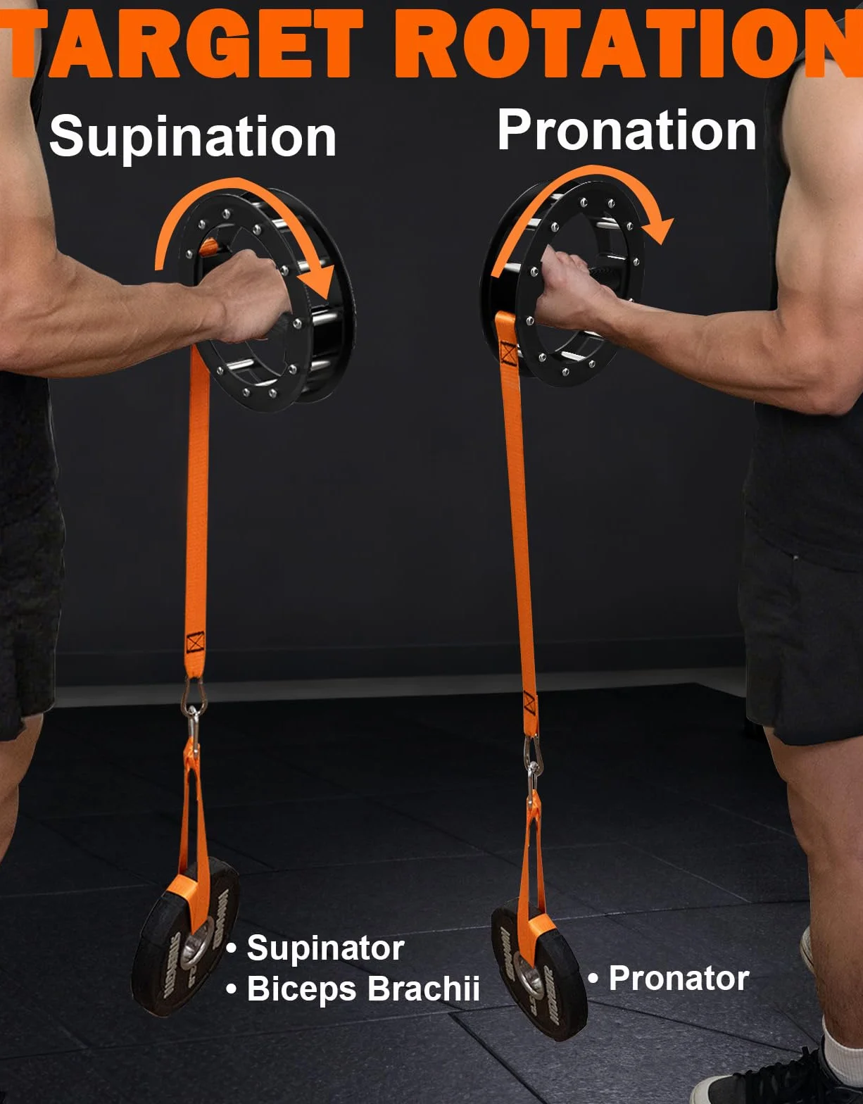 Fitarc Trener obrotu nadgarstka, wzmacniacz przedramienia do pronacji/supinacji