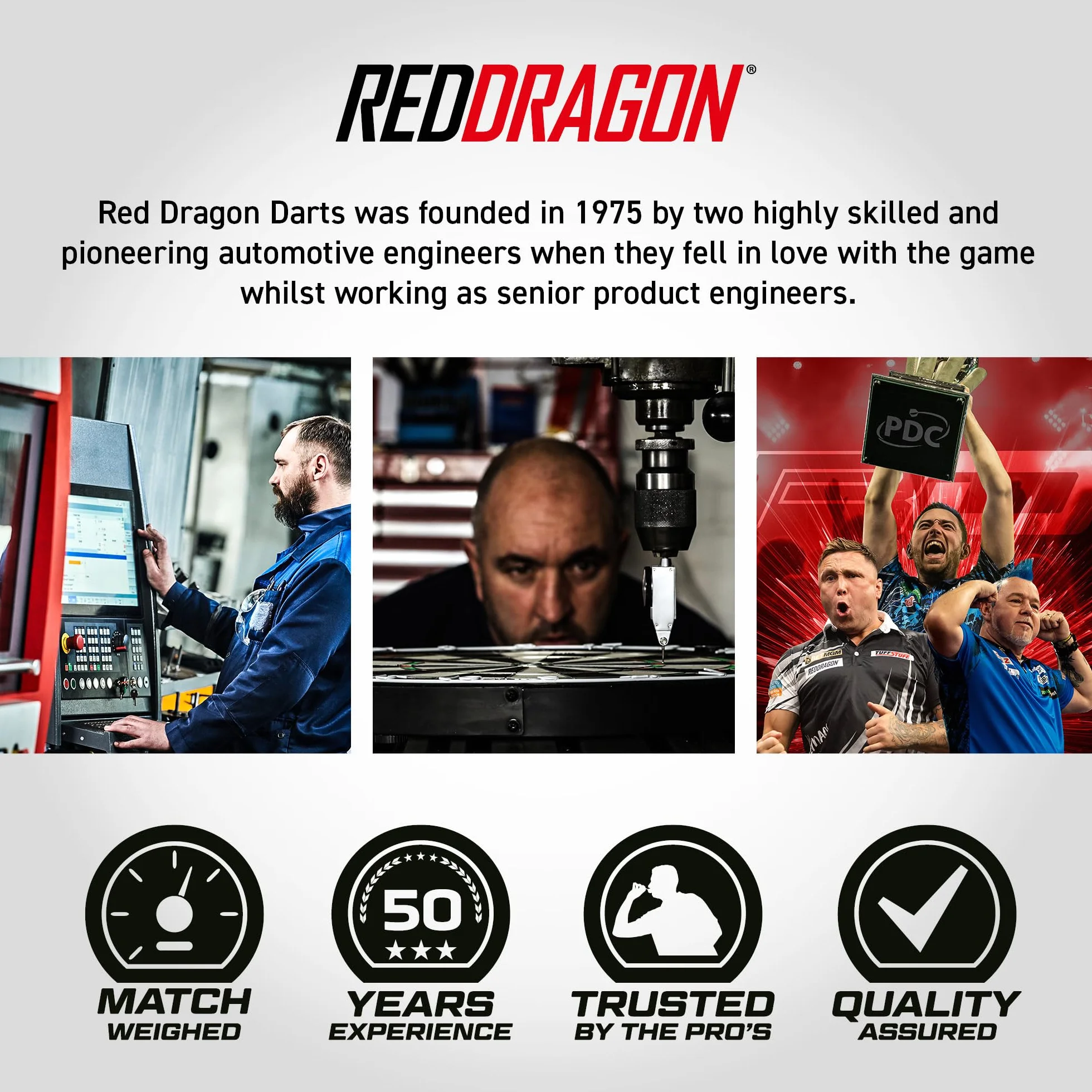 RED DRAGON Rebel 18g Baryłka / 20g Waga Całkowita, Zestaw Rzutek z Miękką końcówką - 85% Wolfram z lotkami i trzonkami