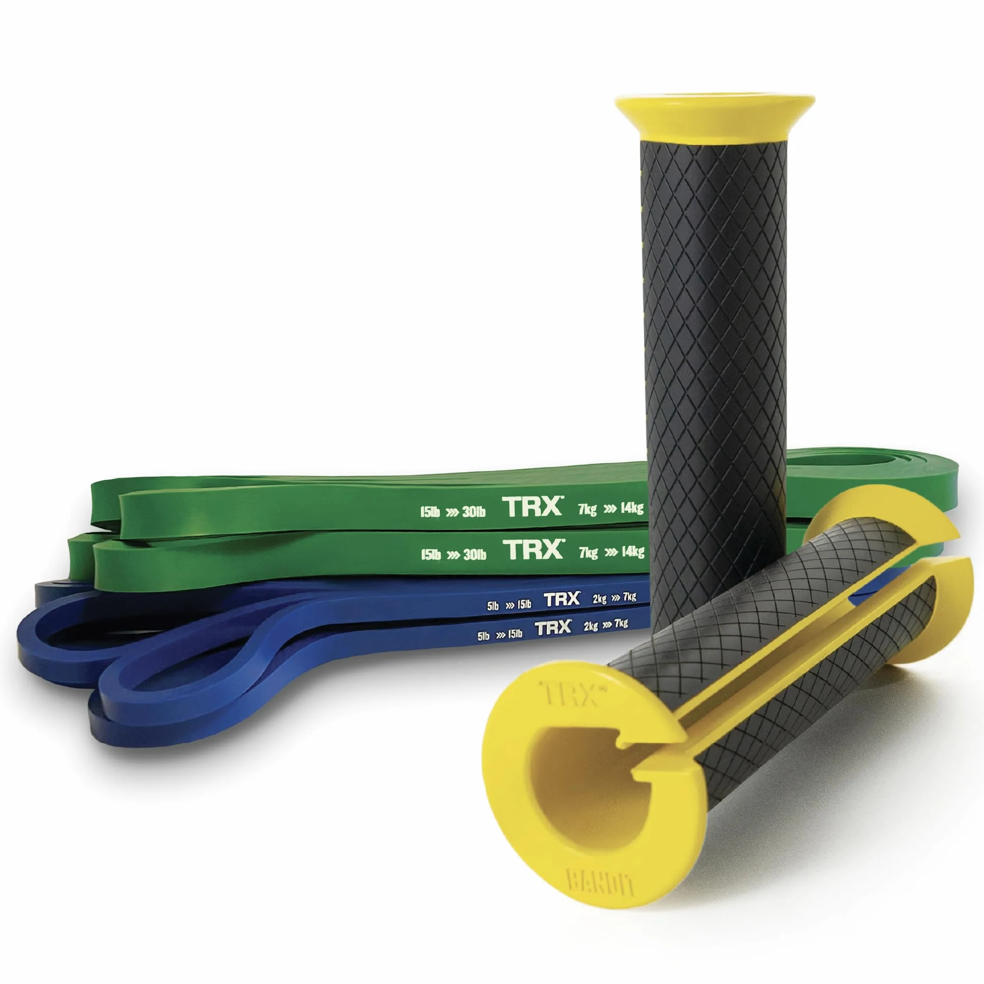 TRX Bandit Resistance Band Grip System — trening siłowy Domowa siłownia