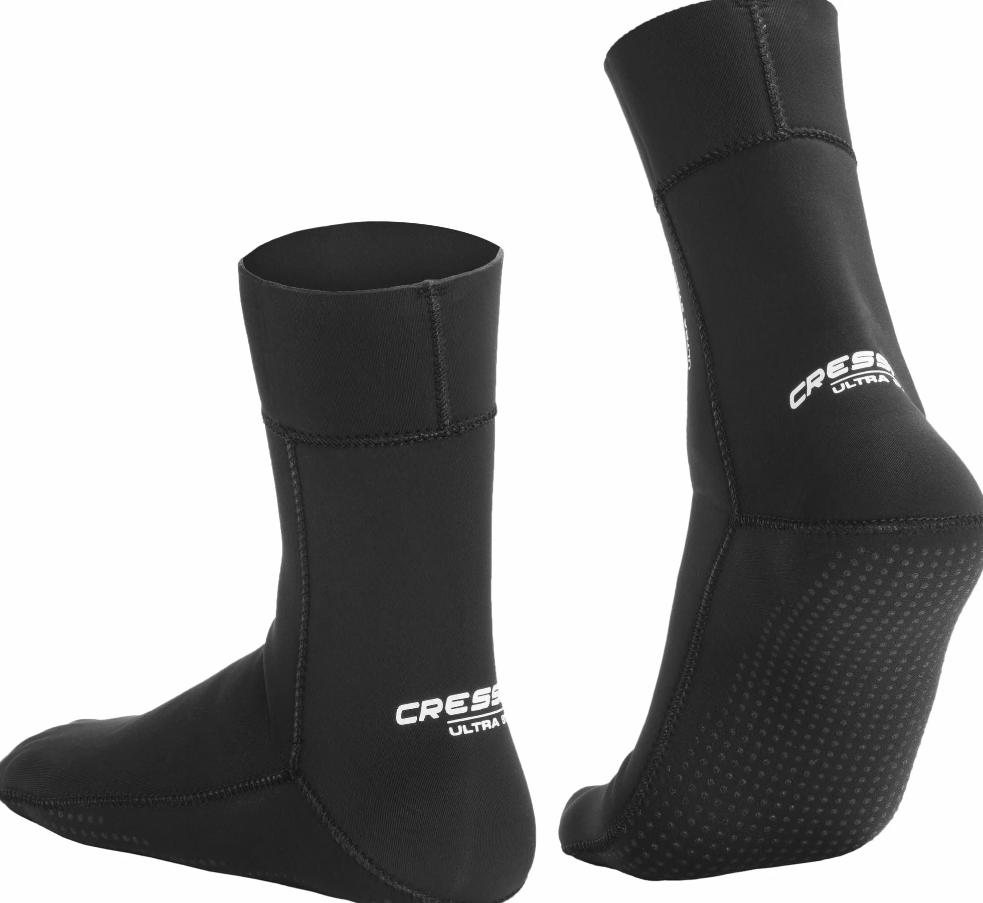 Cressi Neoprenowe rozciągliwe skarpety do nurkowania/snorkelingu Uniseks Ultra Stretch Neoprene Socks (1 w zestawie)