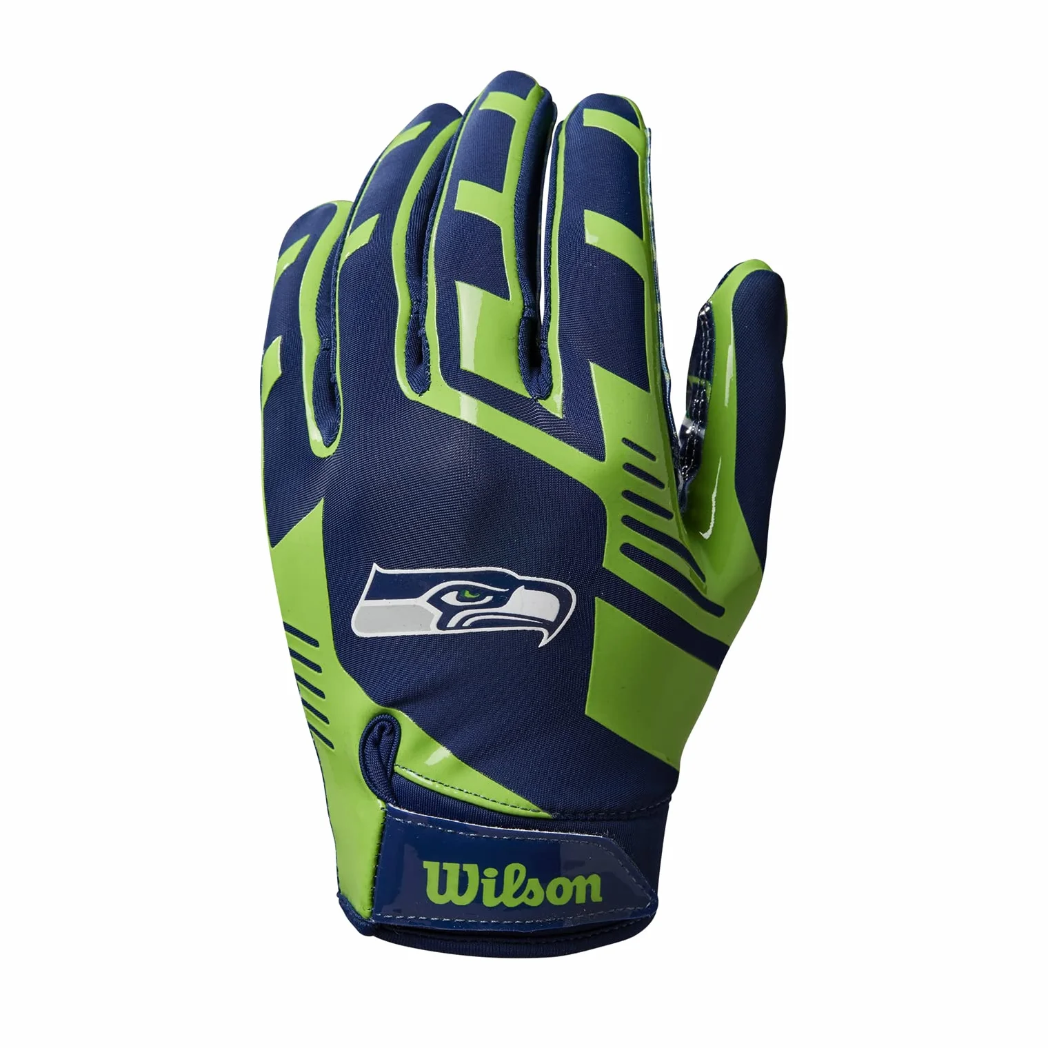 Wilson Rękawiczki NFL TEAM SUPER GRIP, rozmiar uniwersalny, silikon/lycra stretch
