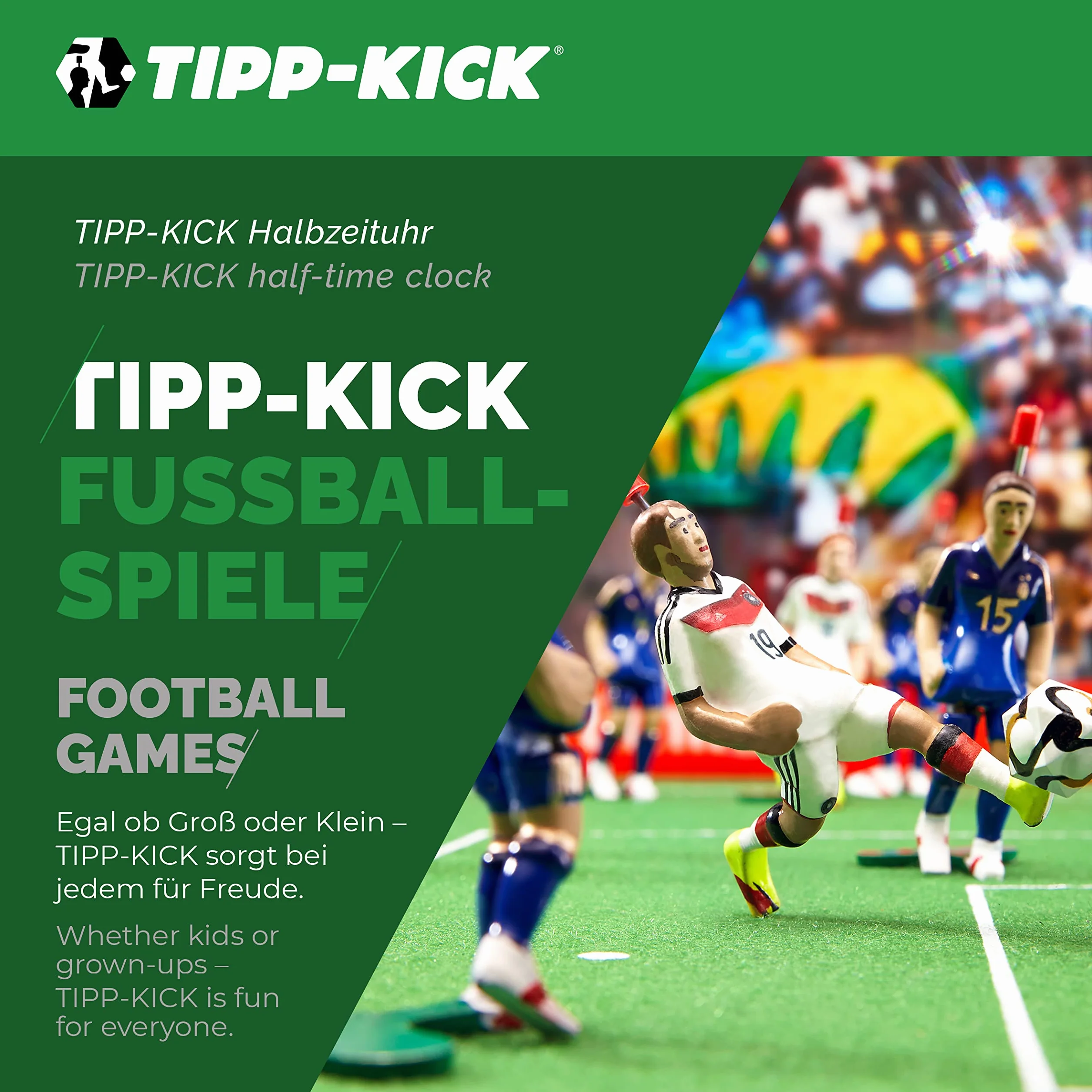 Tipp Kick 01126 cyfrowy zegar półczasowy LCD