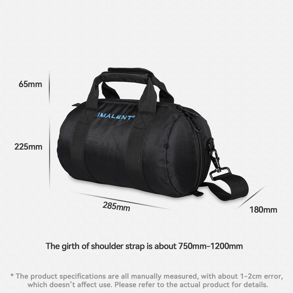 IMALENT MS32 torba na latarkę, kieszeń na zamek błyskawiczny, ochrona, wodoszczelna torba na ramię EDC Pouch Carrying Case