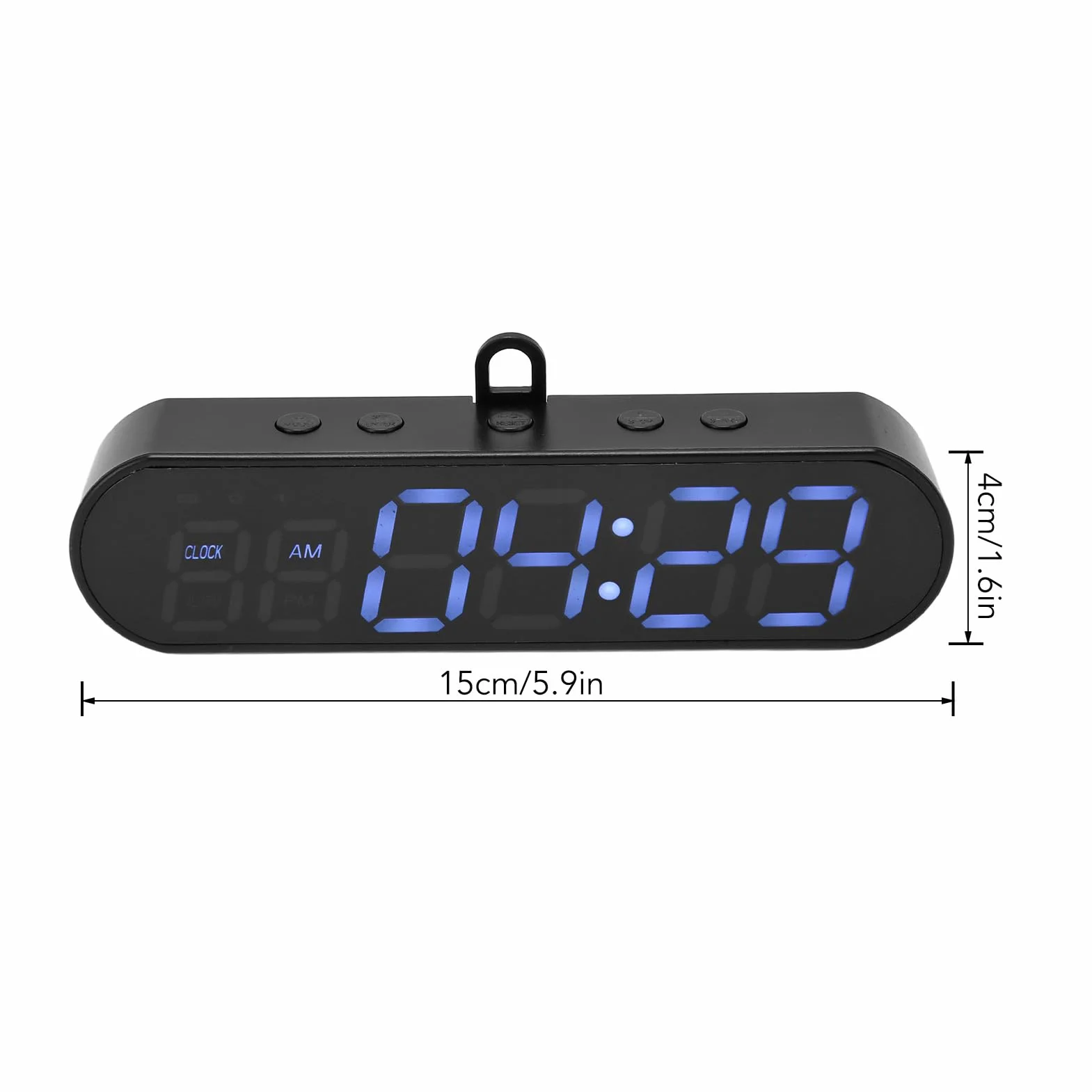 Przenośny Minutnik na Siłownię, Minutnik Interwałowy Zegar Odliczający/w górę Stoper 1000 MAh USB Można ładować Fitness Sport Interwałowy Timer do Treningu Budzik do Domowej