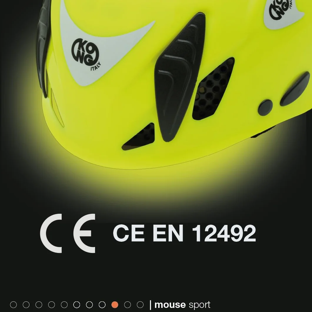 Kask Kong 99716FY02KK neonowy żółty rozmiar uniwersalny