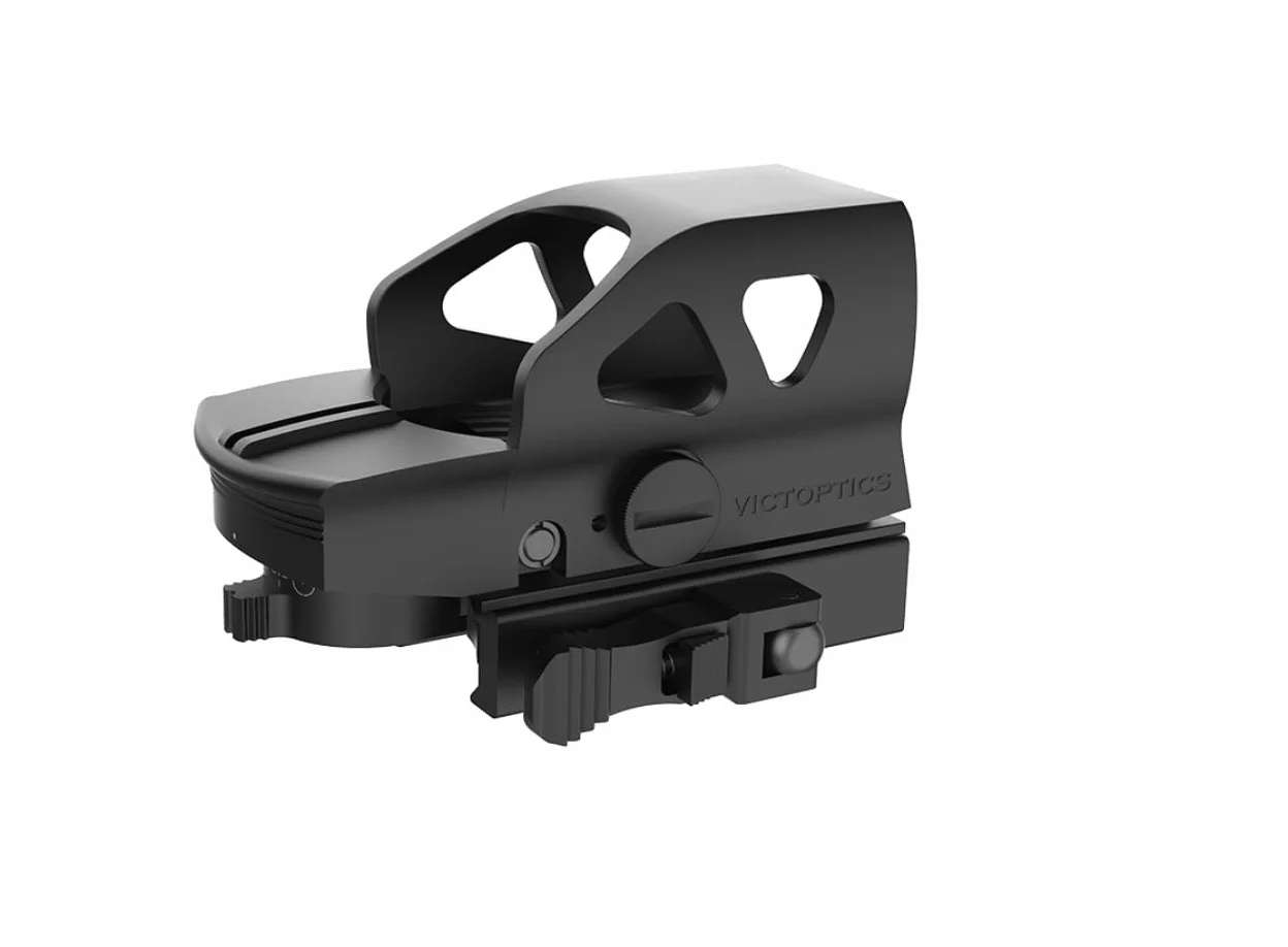 Victoptics RDSL26 Z4 (zapadka) 1 x 23 x 34 wizjer czerwony punktowy do uprawiania sportu, airsoft i polowania, wiatrówka, wizjer celujący, wizjer odblaskowy, czerwona kropka do celowania