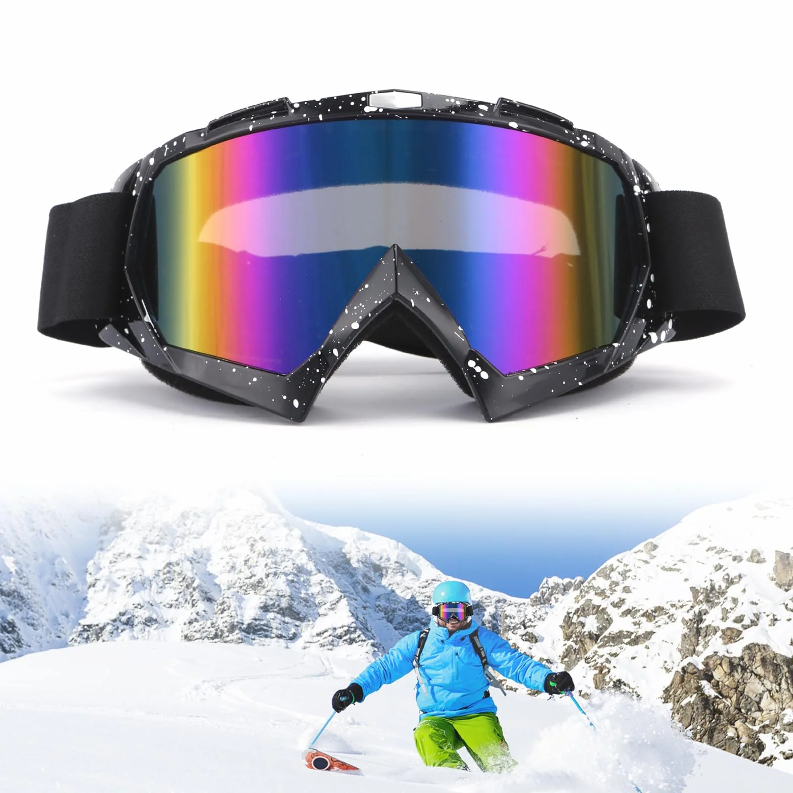 Gogle Narciarskie, Okulary Narciarskie, Gogle Śnieżne