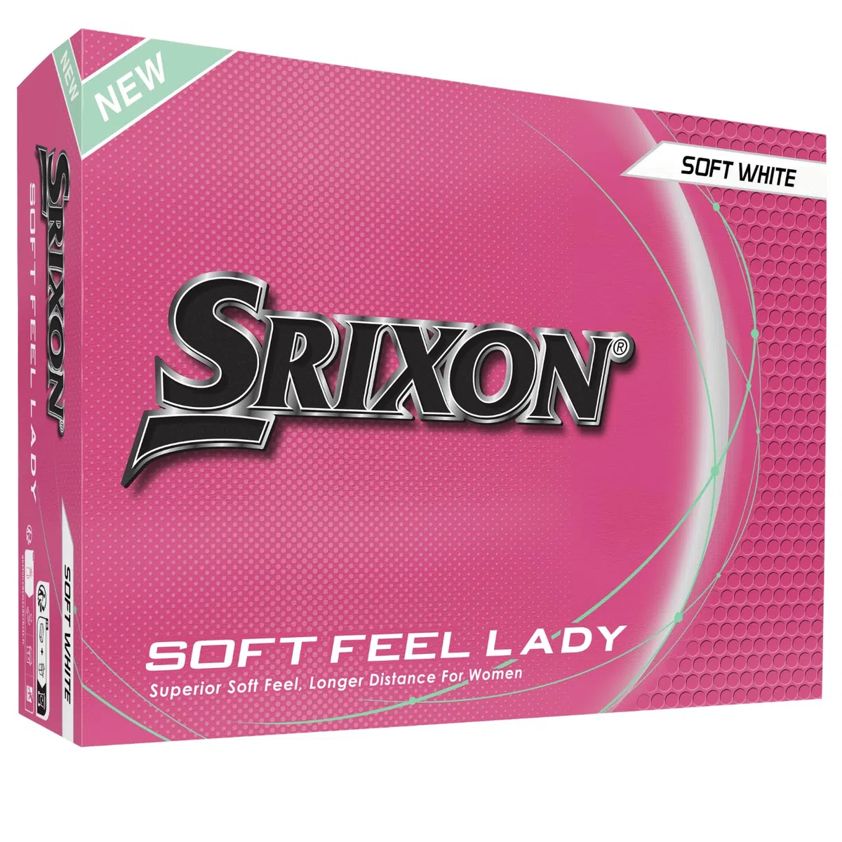 Srixon Soft_Feel_Lady_8 Piłki golfowe, Unisex Dorosły