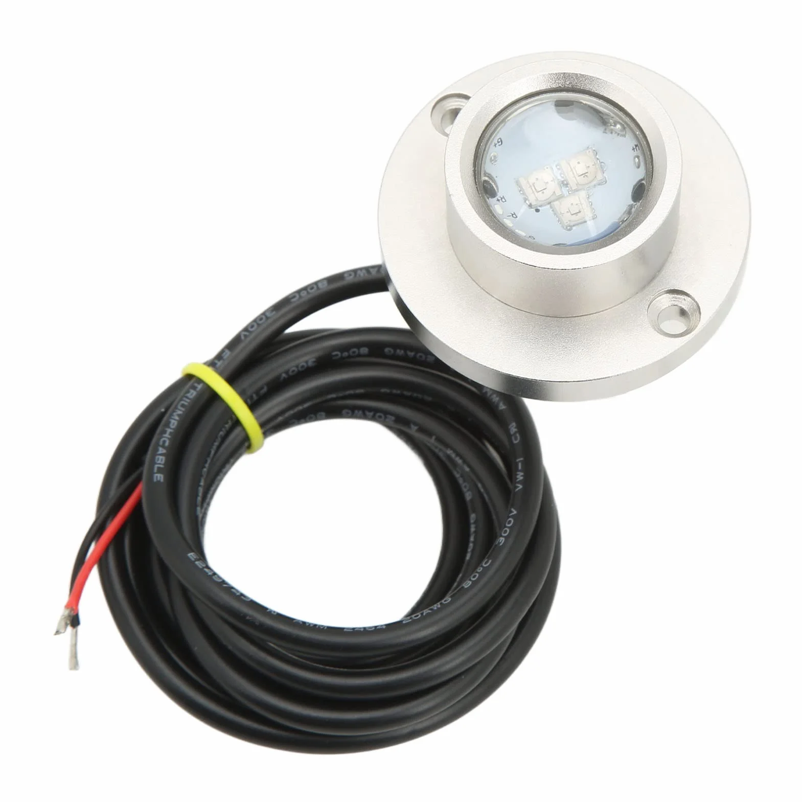 Morska Podwodna Lampa LED DC 12 V 24 V ze Stali Nierdzewnej Pasuje do łodzi Yacht Oświetlenie Nabrzeżne Biały i Zaprojektowany Jacht Marine Underwater LightMarine Underwater LightBoat (BLUE)