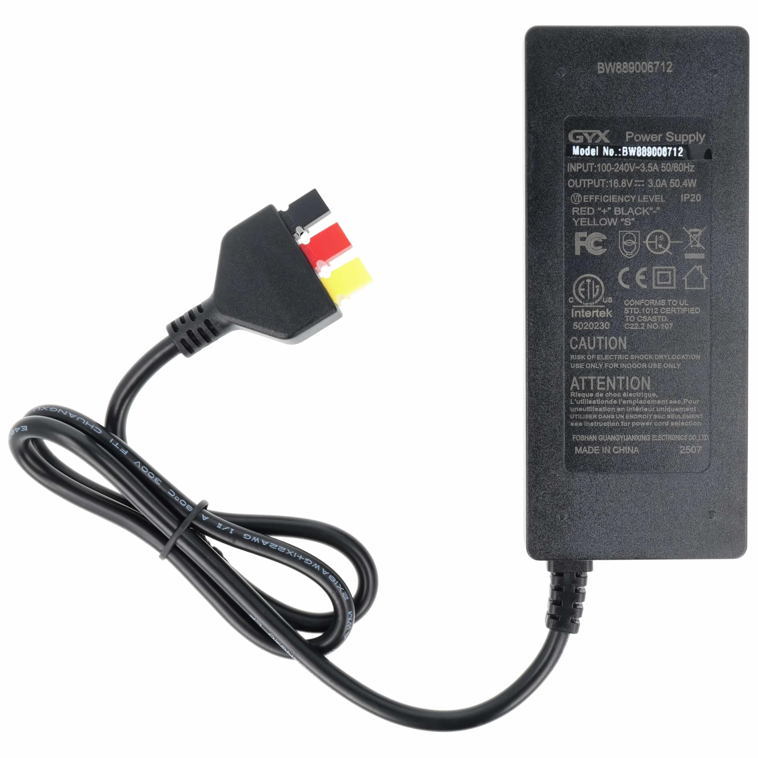 vhbw Ładowarka kompatybilna z Powakaddy FW5, FW3, FW7s, FW7, PK3785, FW2, PK3583, C2, C2i, 4S8P Golf Caddy, wózek elektryczny