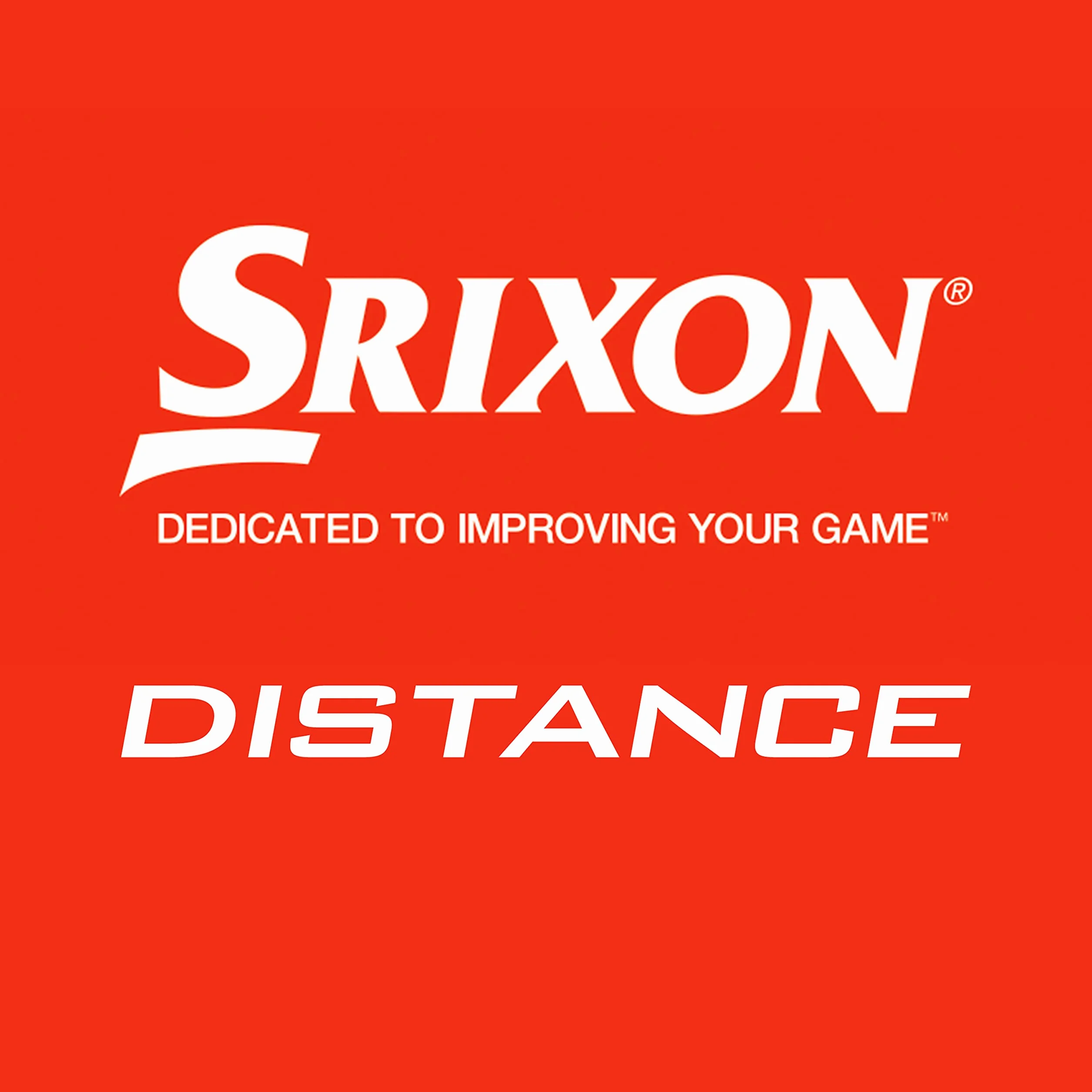 Srixon Odległość 10 (NOWY MODEL) - kilkanaście piłek golfowych - wysoka prędkość i responsywność - odporne i trwałe - akcesoria golfowe premium i prezenty golfowe, białe