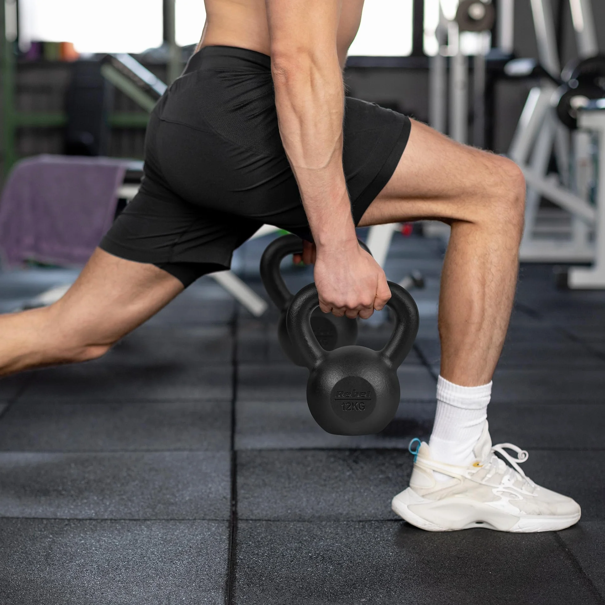 Rebel Kettlebell Żeliwny 26kg REBEL ACTIVE RBA-2323-26