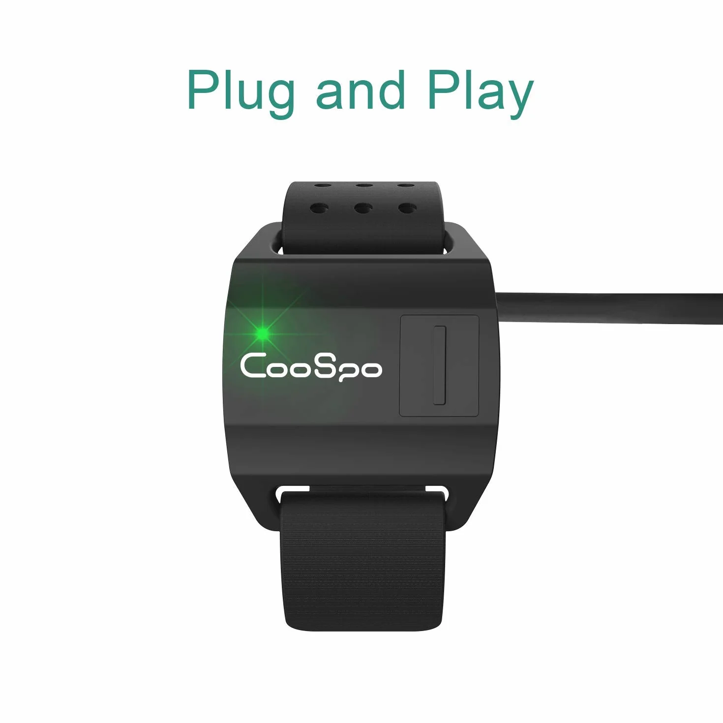 CooSpo Magnetyczny kabel do ładowania Armband pulsometr HW706/HW807/HW702