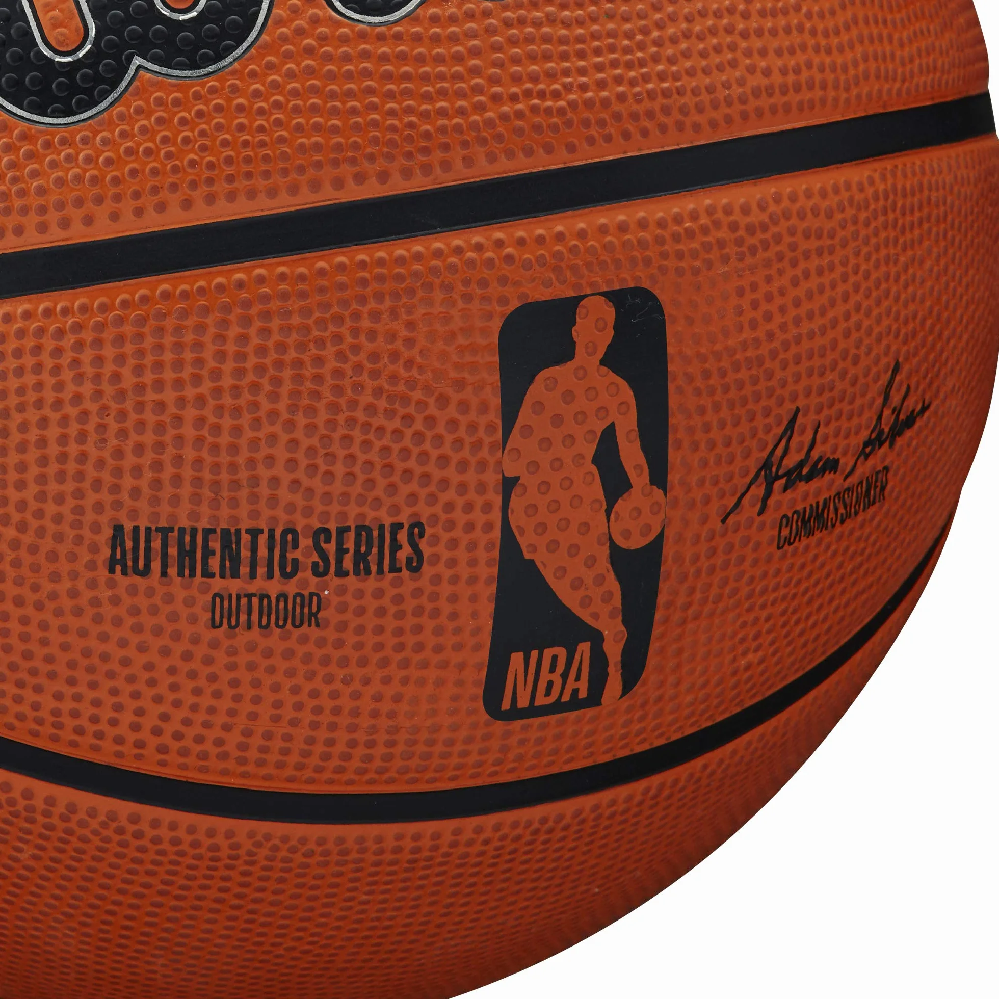 Wilson NBA Authentic Series Outdoor Koszykówka WTB7300ID07 Brązowy Rozmiar 7