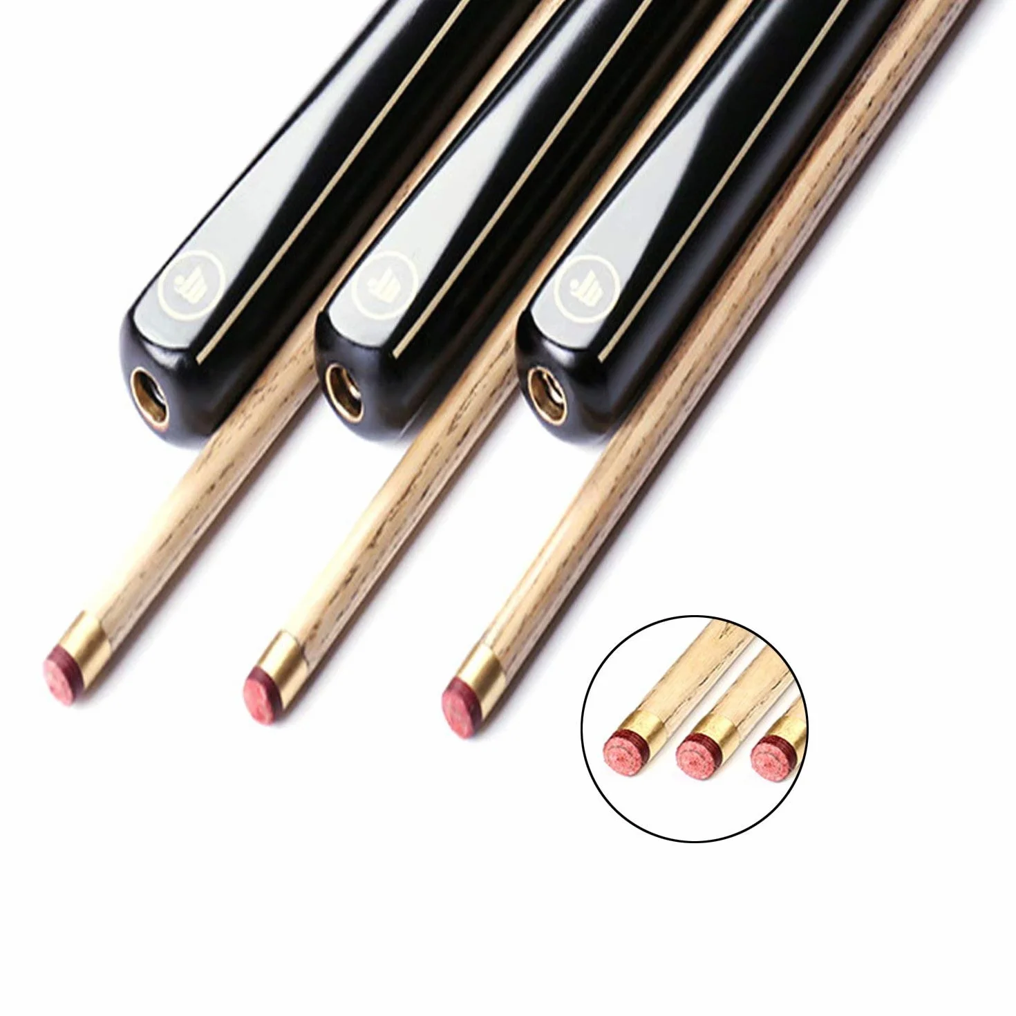 AONETIGER Kij bilardowy z drewna jesionowego, 145 cm, 3-częściowe, końcówki 9,7 mm, z akcesoriami, torba przedłużająca, zestaw do wyboru, profesjonalne kijki do snookera, basenu, cue