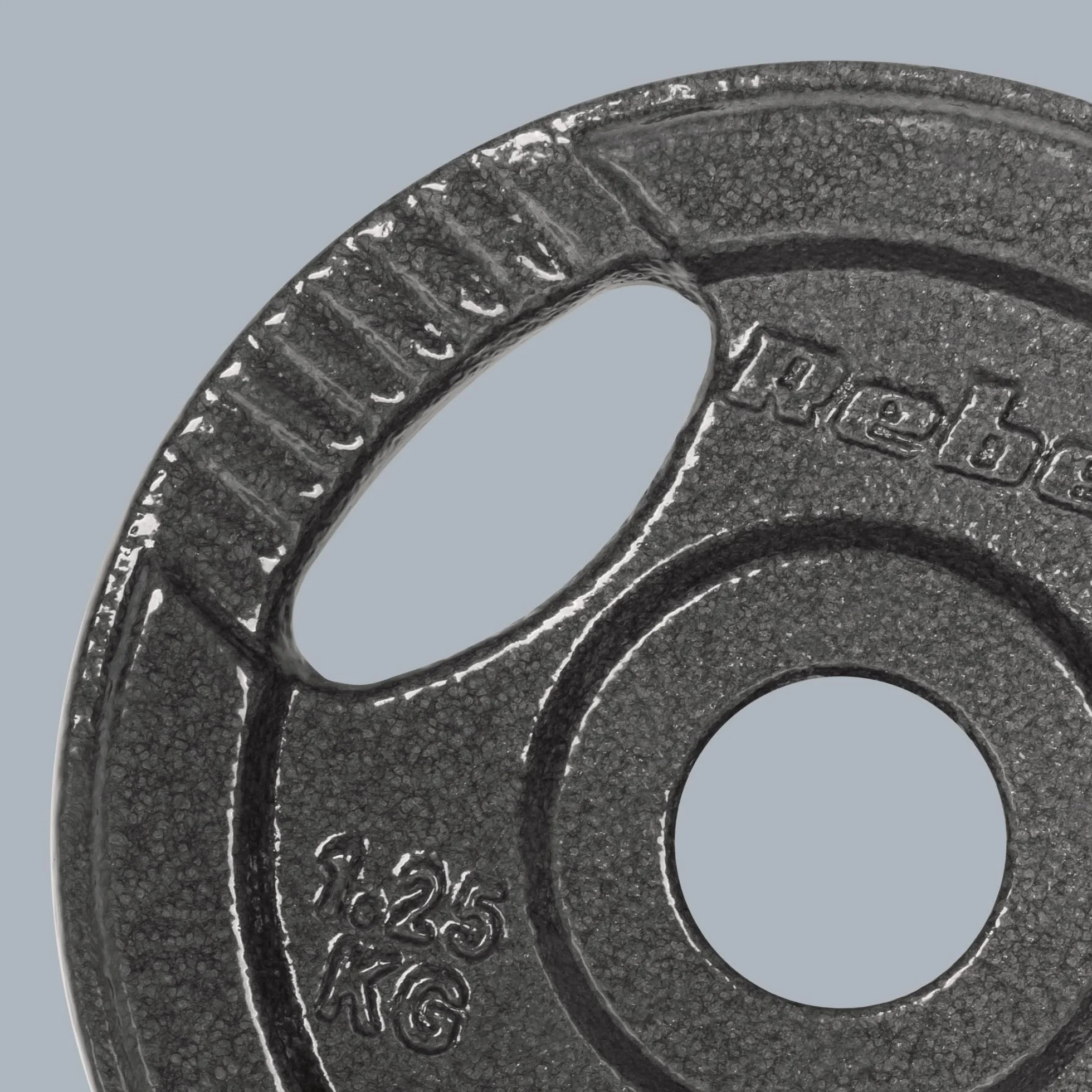 Rebel Zestaw Obciążeń Żeliwnych 4x1.25kg Otwór 31mm Talerz z Uchwytami RBA-2132