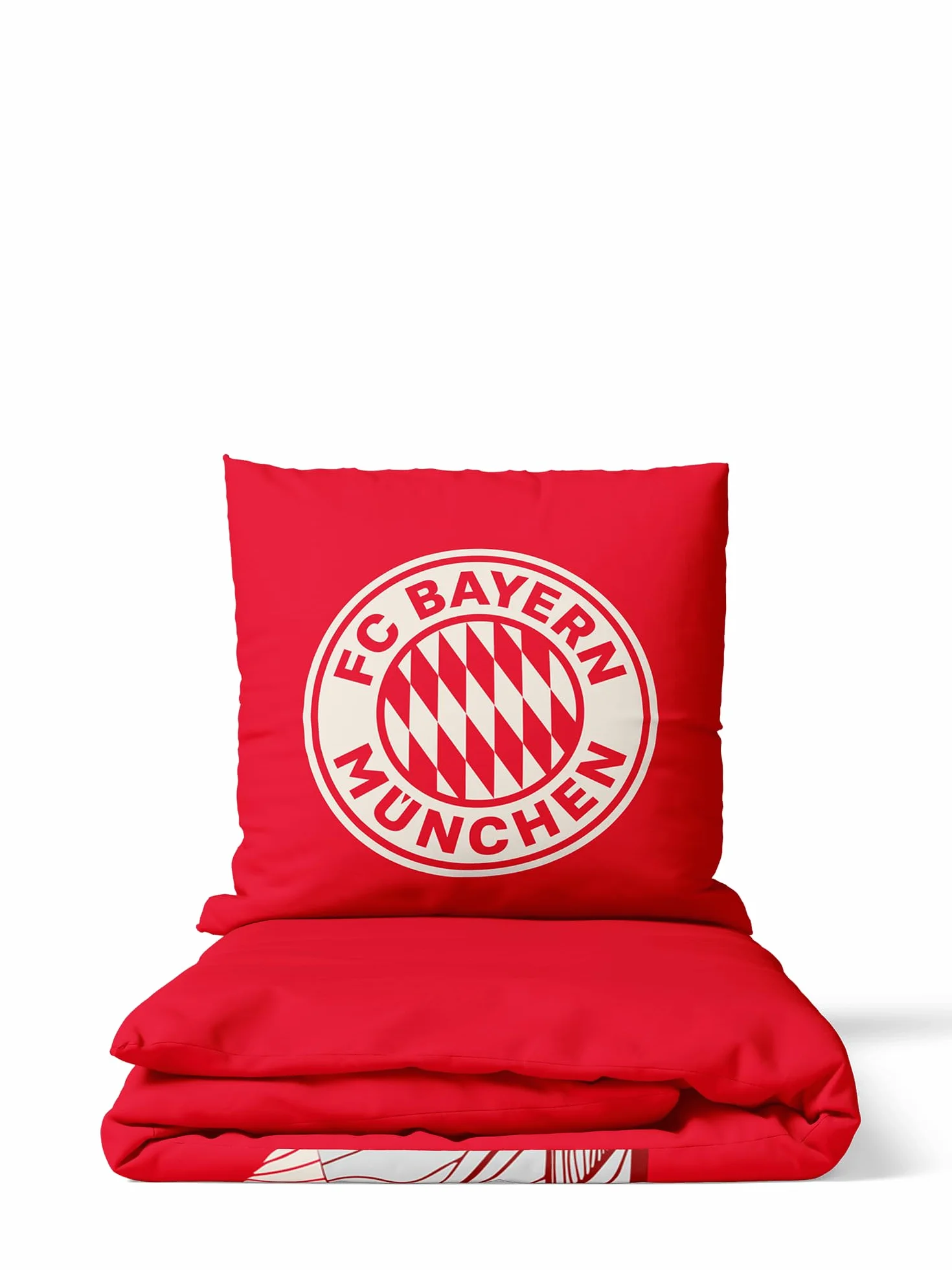 FC Bayern München Pościel Autumn Collection | czerwona