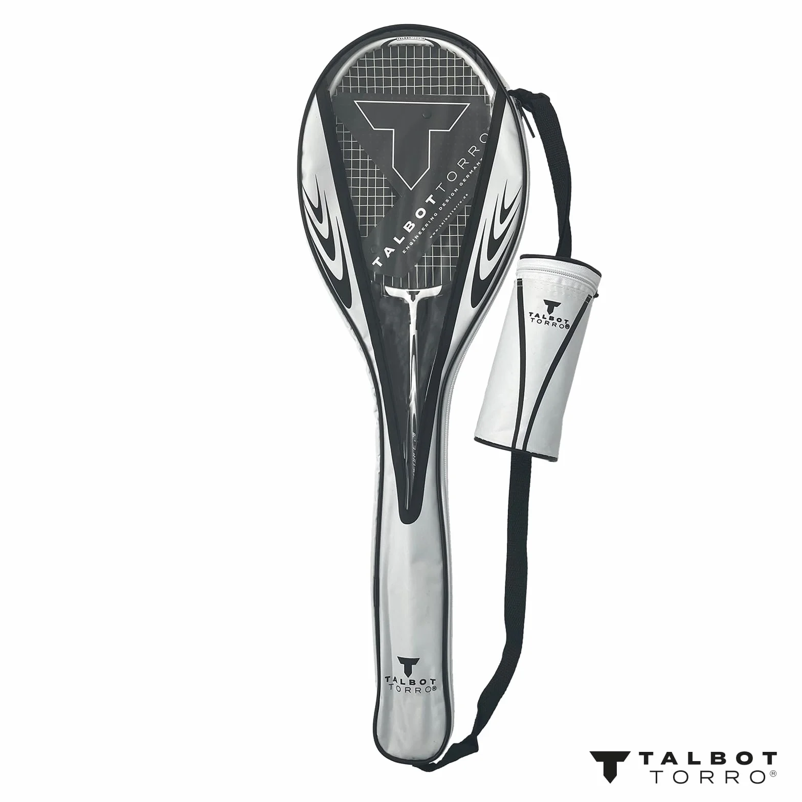 Talbot Torro Zestaw do gry w badmintona Isoforce 211 grafitowy