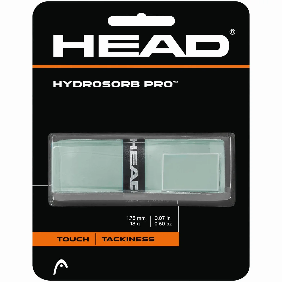 HEAD Unisex Adult Hydrosorb Pro Tennis Grip, szara, One Size