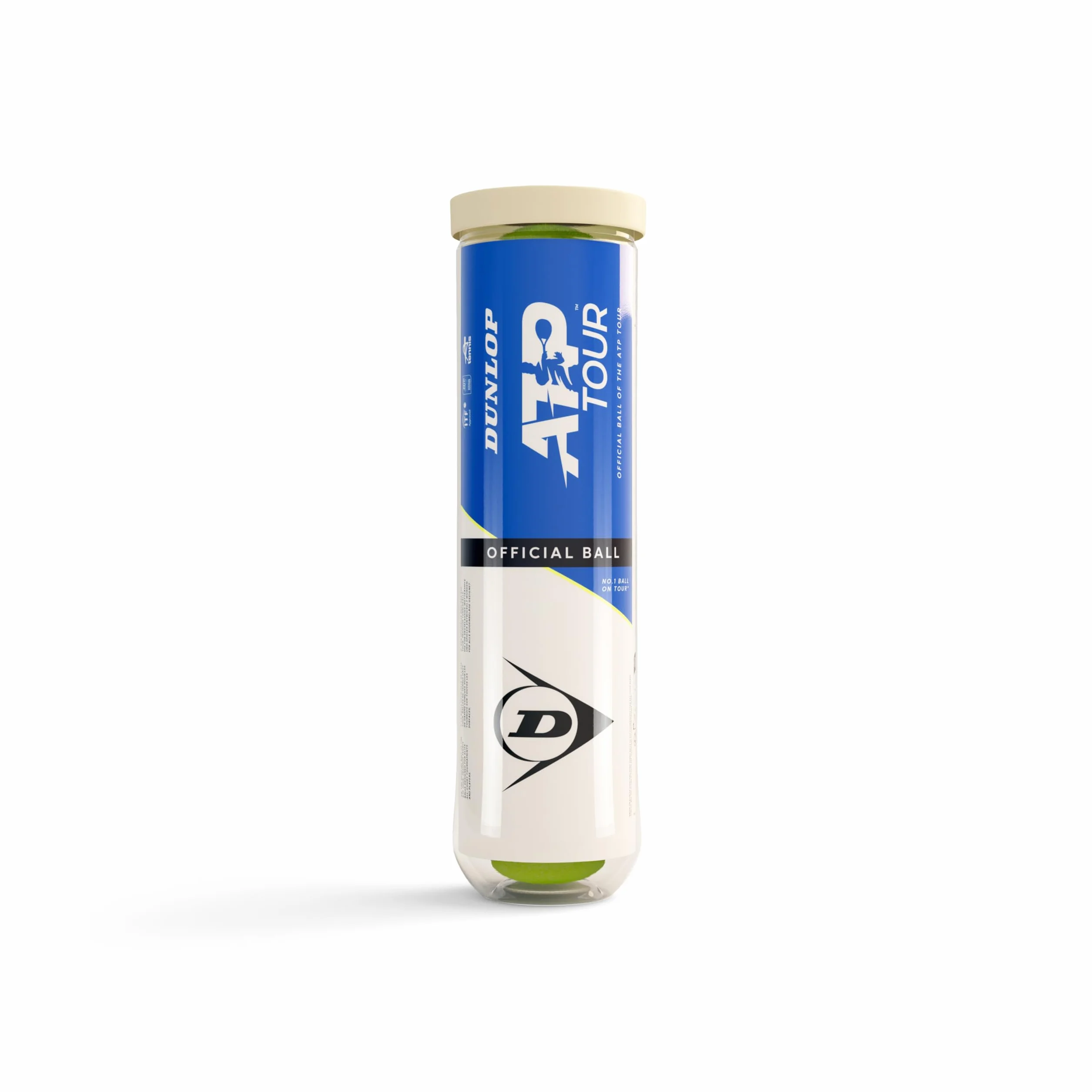 Dunlop ATP Tour 4 piłki tenisowe żółte