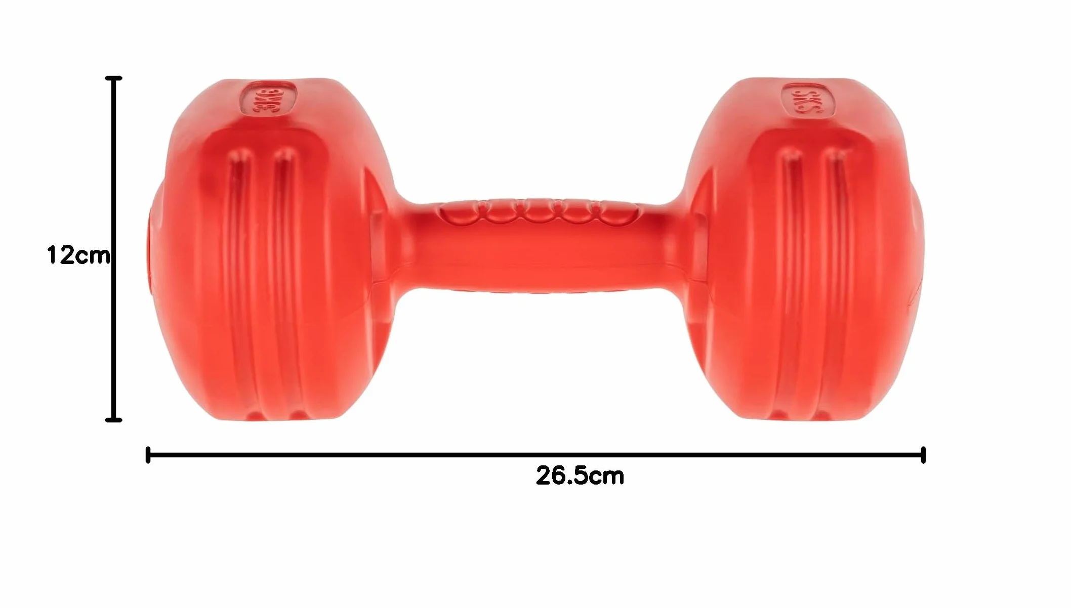 Rebel Active Hantelki Bitumiczne 2x3 kg RBA-2308