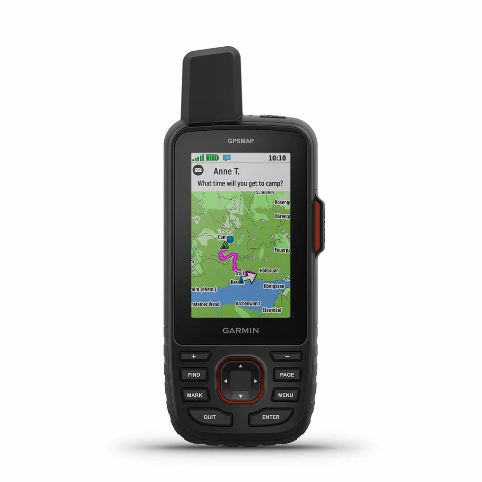 Garmin GPSMAP 67i, EU -, czarny / pomarańczowy