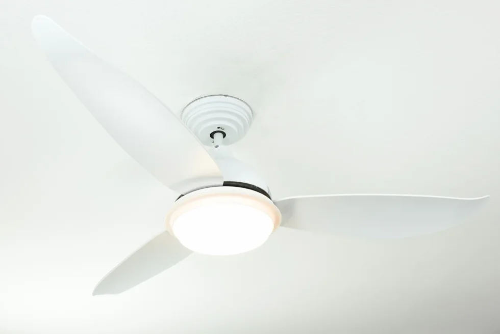 Wentylator sufitowy Pepeo Raja 122cm Biały LED z pilotem cichy silnik DC odwracalny