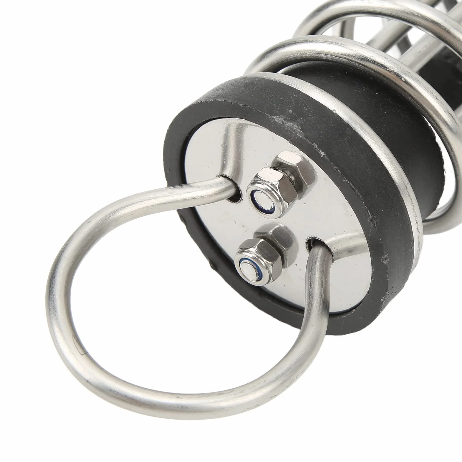 Sprężyna Cumownicza do łodzi ze Stali Nierdzewnej Sprężyna Amortyzująca, 6 Mm X 300 Mm, Ochrona Systemów Pokładowych, do Użytku z Linami lub łańcuchami