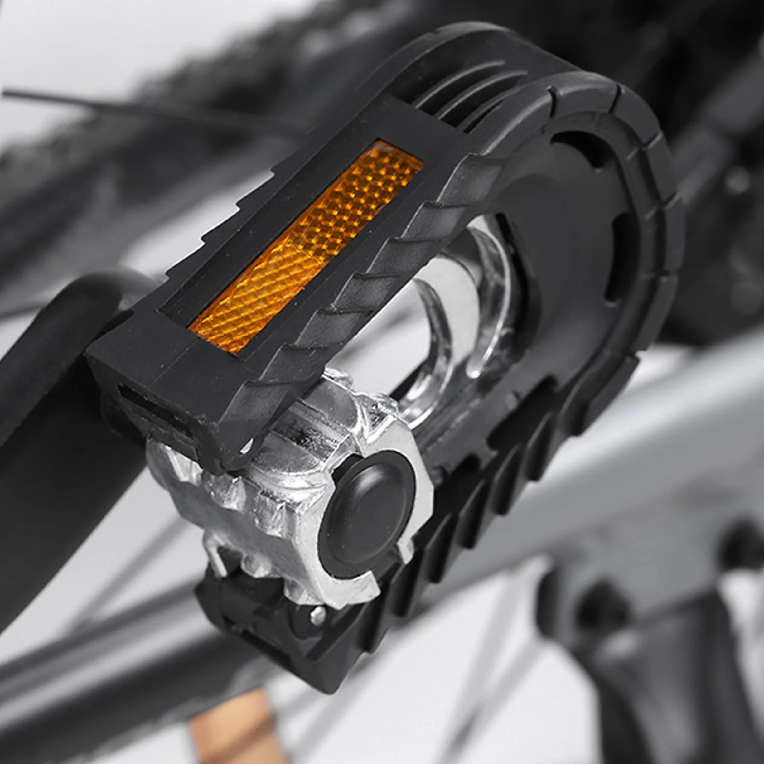 Składane pedały rowerowe φ 14 mm (9/16") z elementami odblaskowymi do MTB, pedelec, rower składany, rower wyścigowy