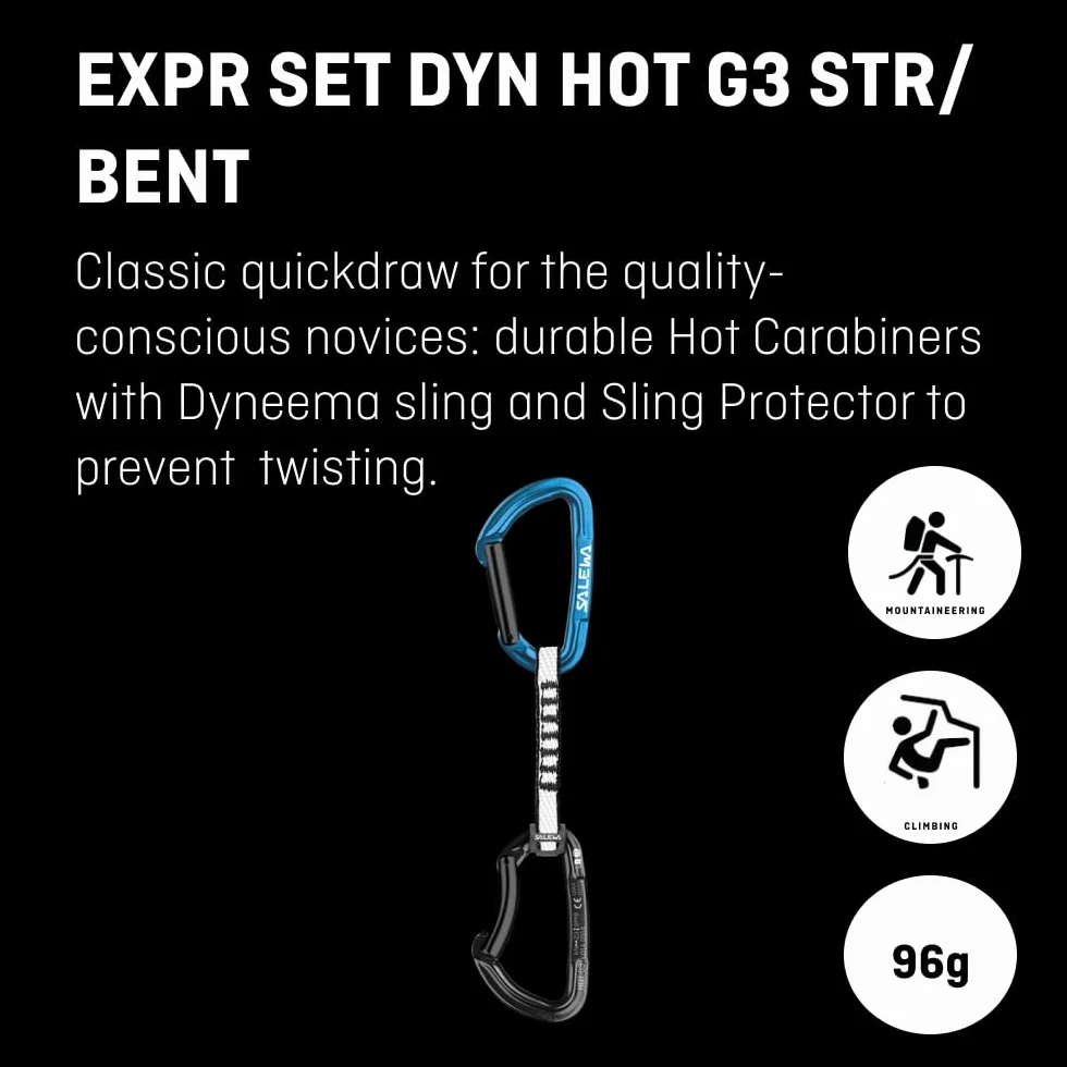 Salewa Dyneema Hot G3 prosty/wygięty jeden rozmiar