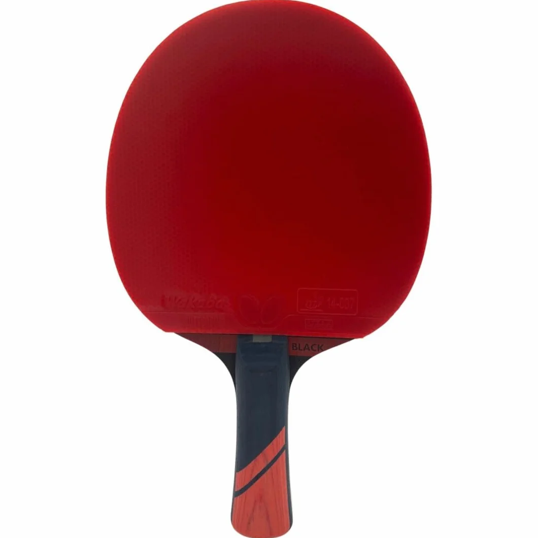 Butterfly Dimitrij Ovtcharov Black rakieta do tenisa stołowego, EVA, ITTF Wakaba gąbka 2,1 mm
