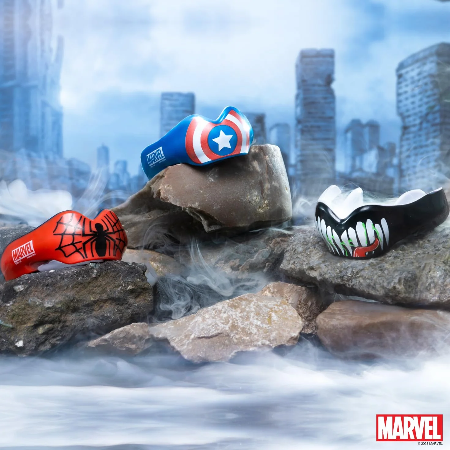 Marvel Venom Ochraniacz na zęby do aparatów ortodontycznych uniwersalny rozmiar z etui