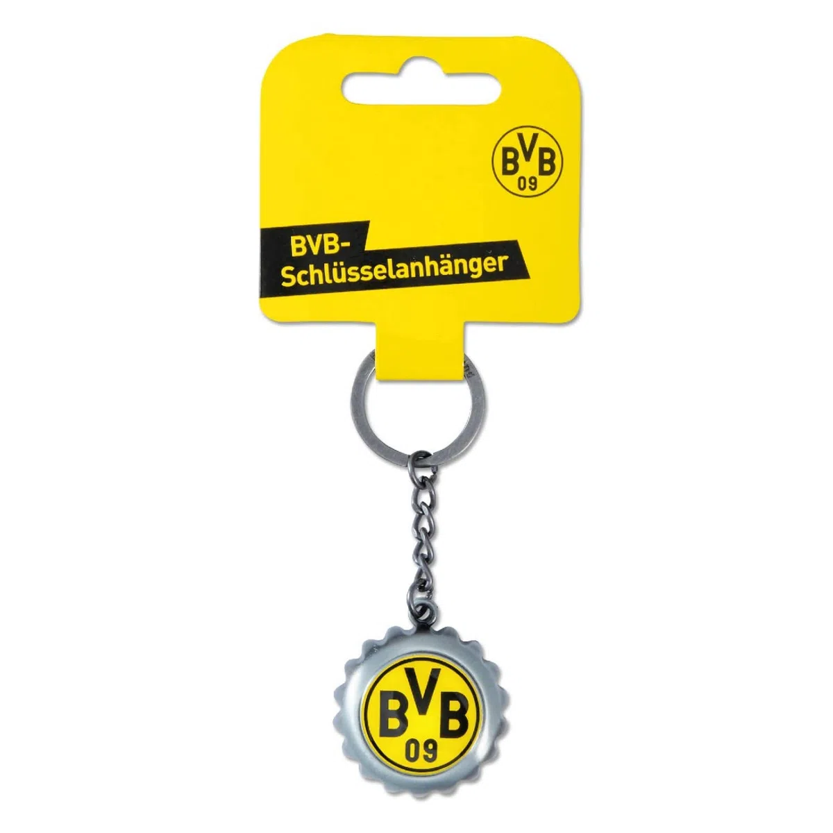 Borussia Dortmund BVB 09 breloczek do kluczy BVB kapsle