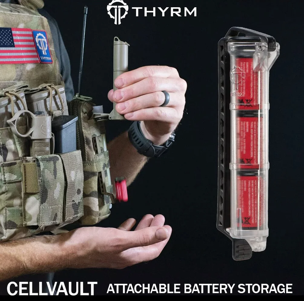 Thyrm CellVault Battery Storage clear