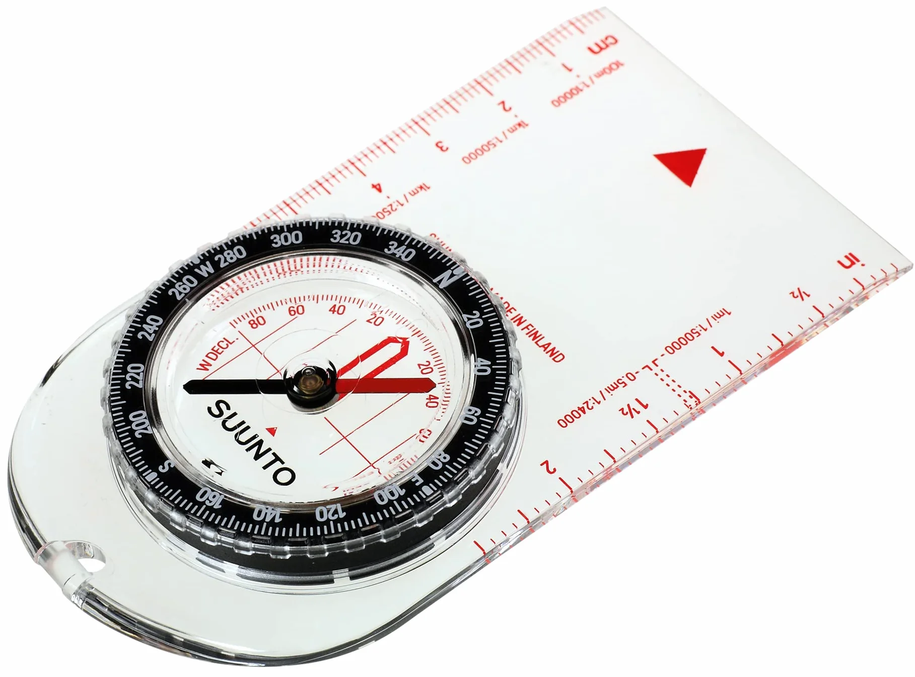 SUUNTO SS018266000 Kompas A-10 NH, ‎3.53 X 8.13 X 12.93 cm, 31.18 g, Czarny/Biały,