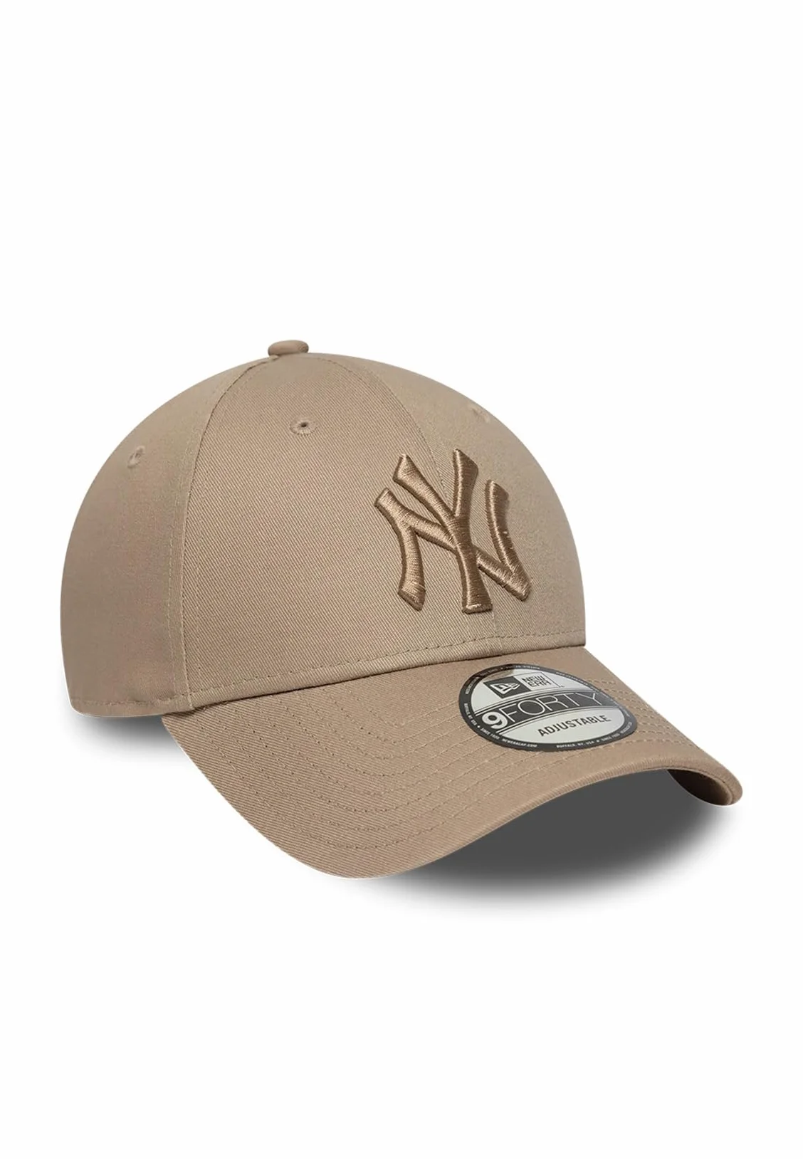 New Era Czapka z daszkiem 9Forty New York Yankees popielaty brąz