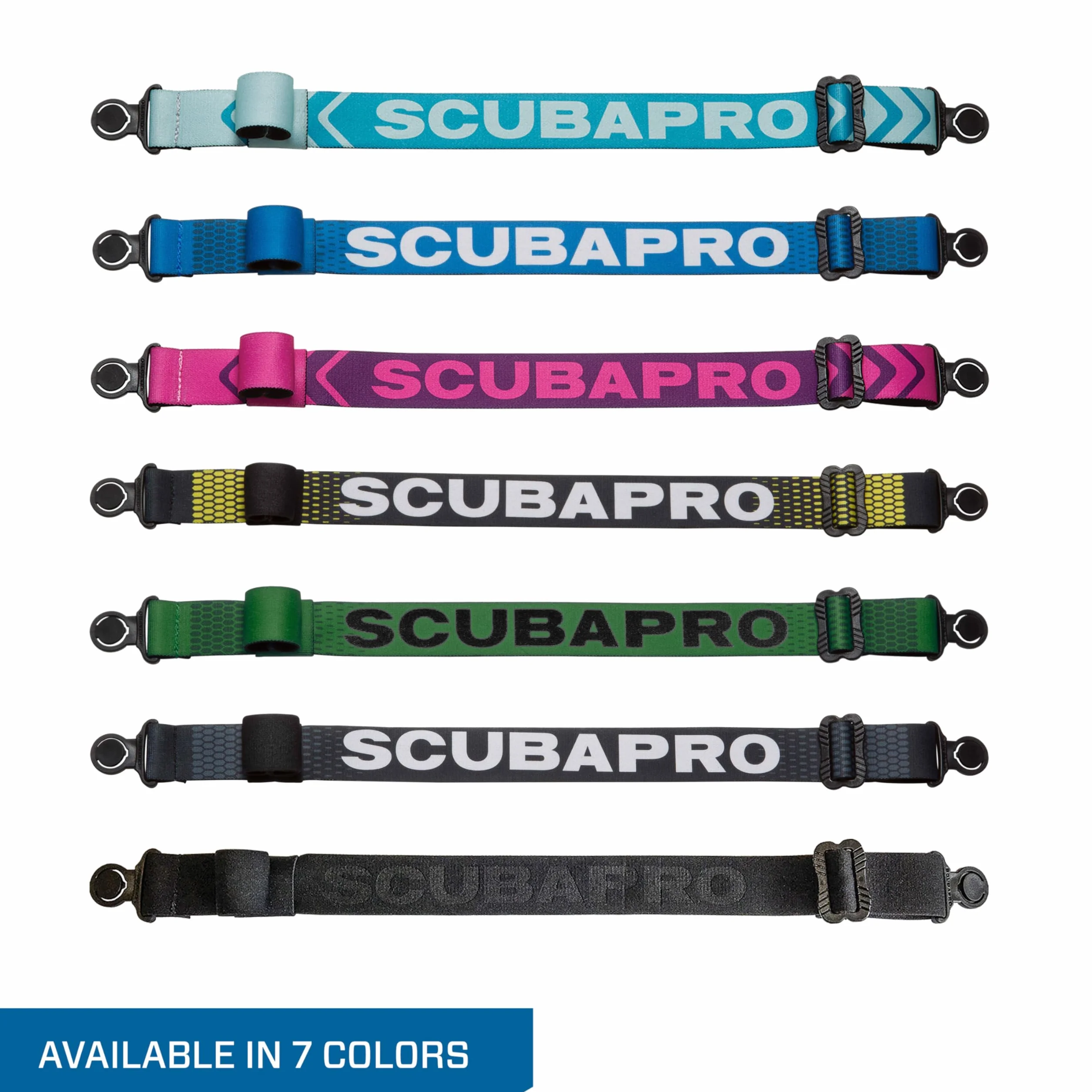 Scubapro Turkusowy komfortowy pasek regulator do nurkowania z zimną wodą unisex-dorośli, wielokolorowy, jeden rozmiar