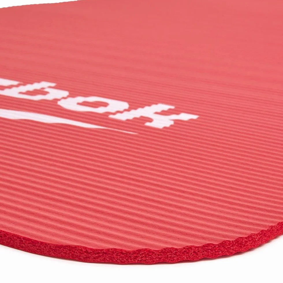Reebok Mata treningowa 7 mm czerwona