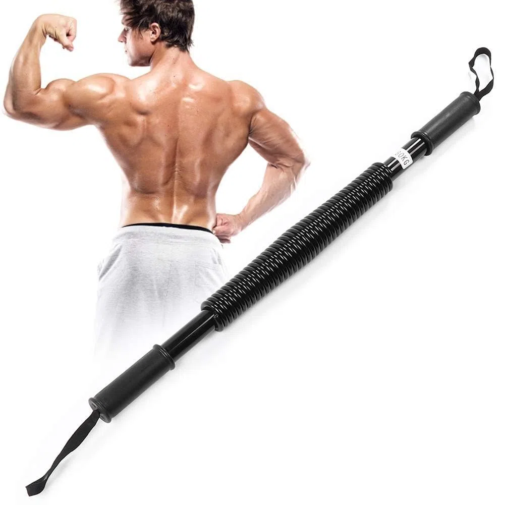 Alomejor Power Twister Arm Power Exerciser do ramion pleców klatki piersiowej mięśni ramion wiosna ćwiczenia fitness narzędzie