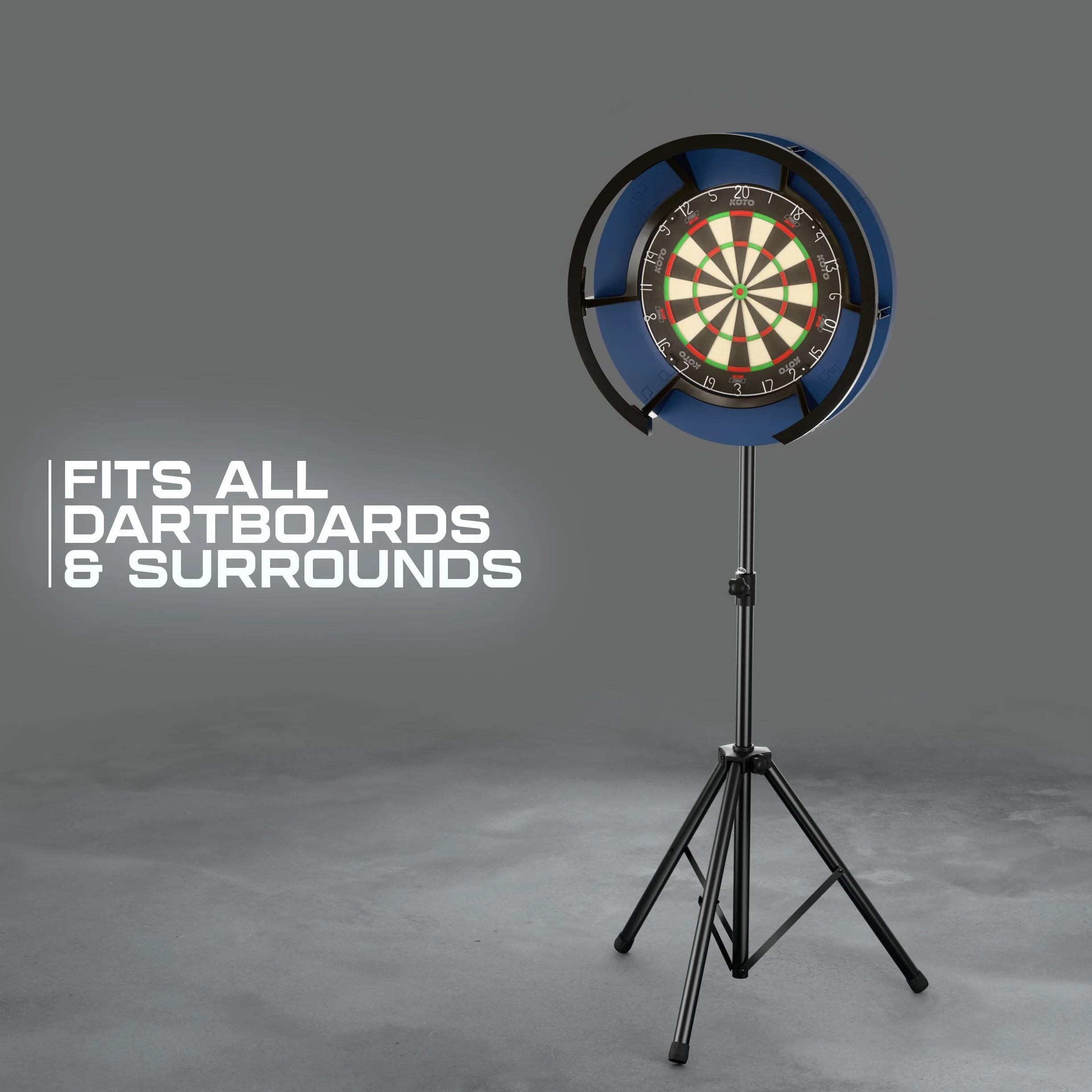 KOTO Heavy Duty Dart Standard Stojak na Tarcze do Darta Sisalowych i Elektronicznych