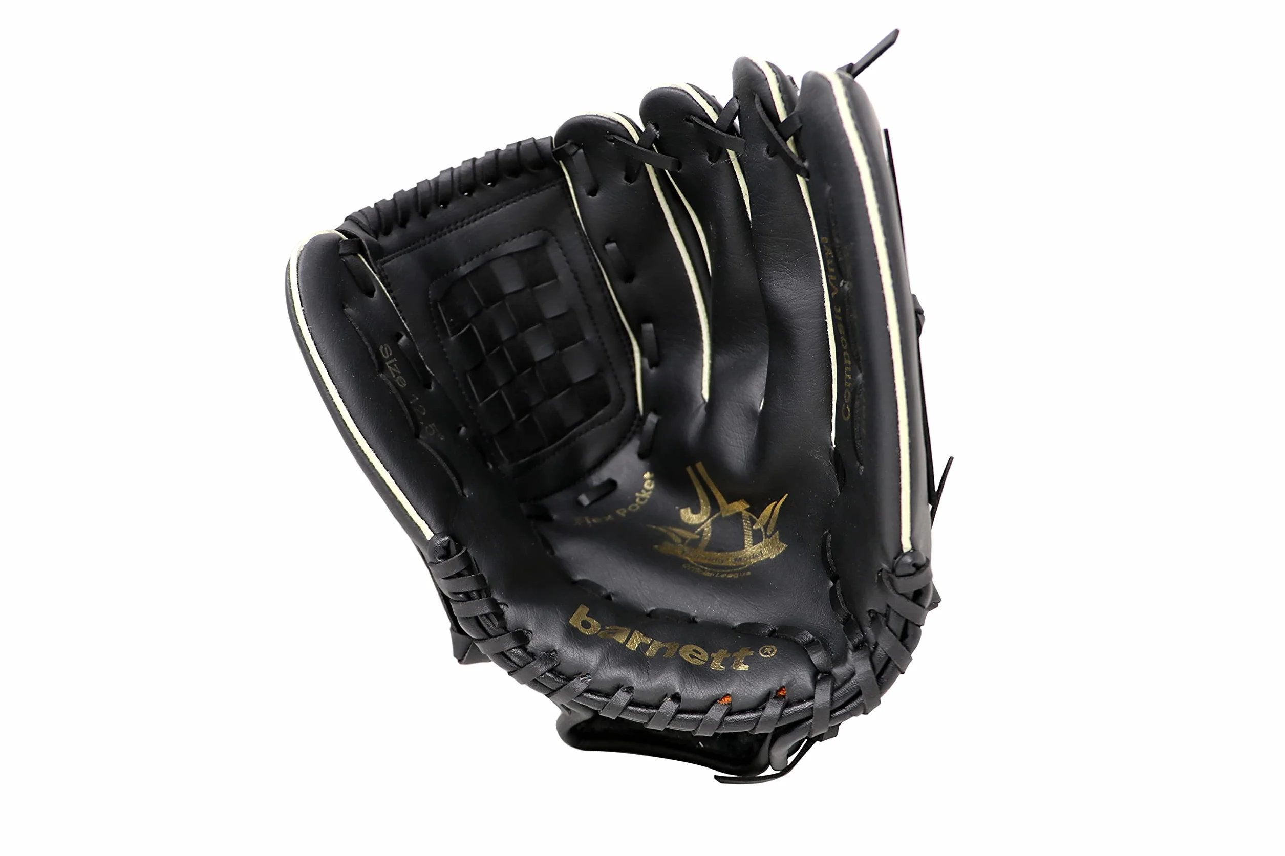 BARNETT JL-125 PU Outfield Initiation rękawica baseballowa 12'5, czarna