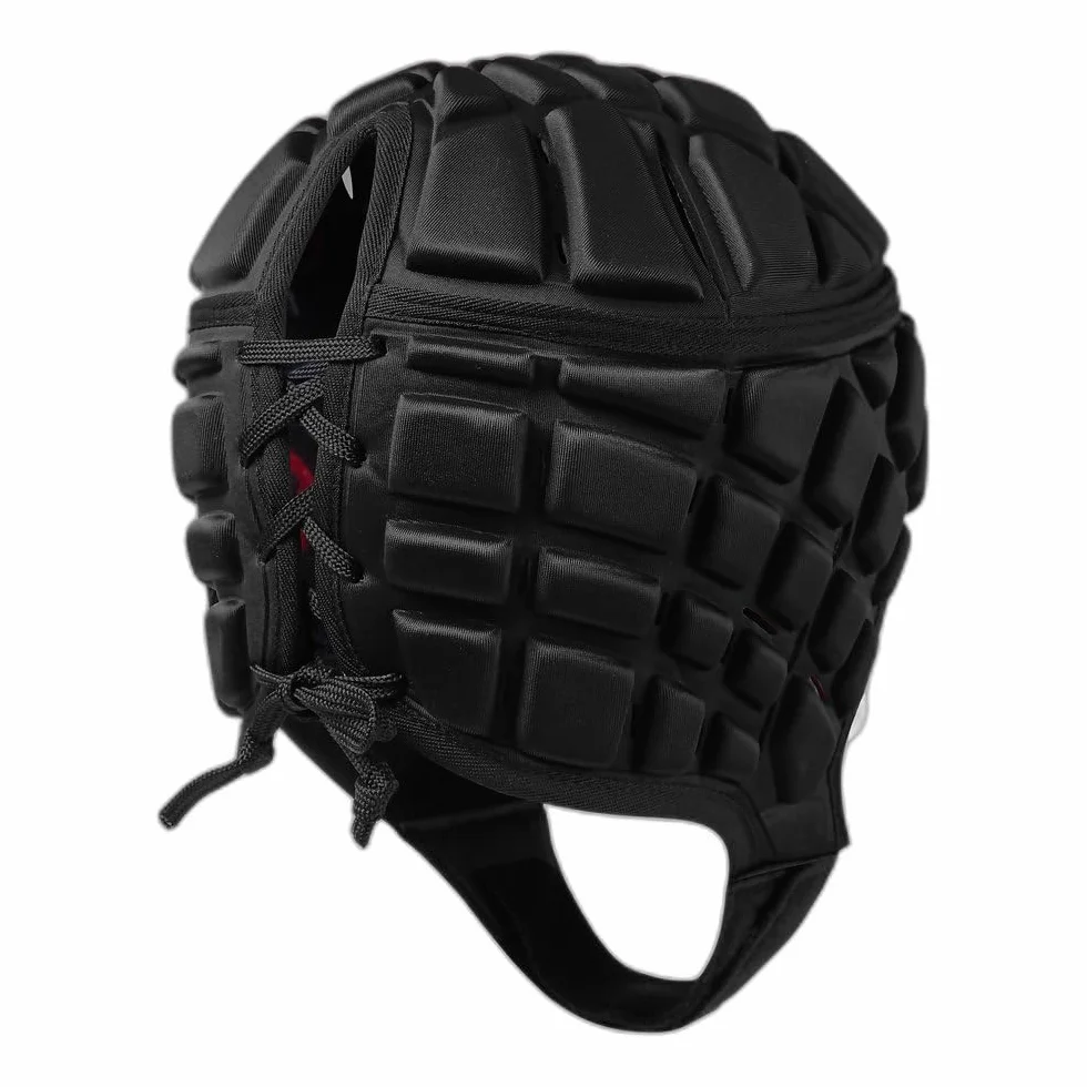 Canterbury Raze Headguard Goler Kask Unisex-Dorosły Czarny/Prawdziwy Czerwony XL