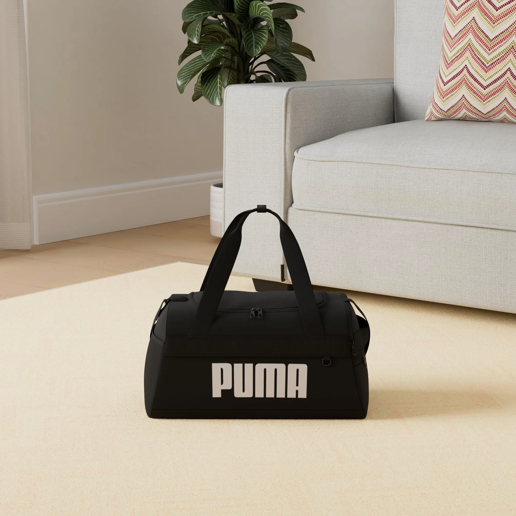 PUMA Dorośli unisex, torba sportowa Challenger Duffel Bag XS, Puma Czarny