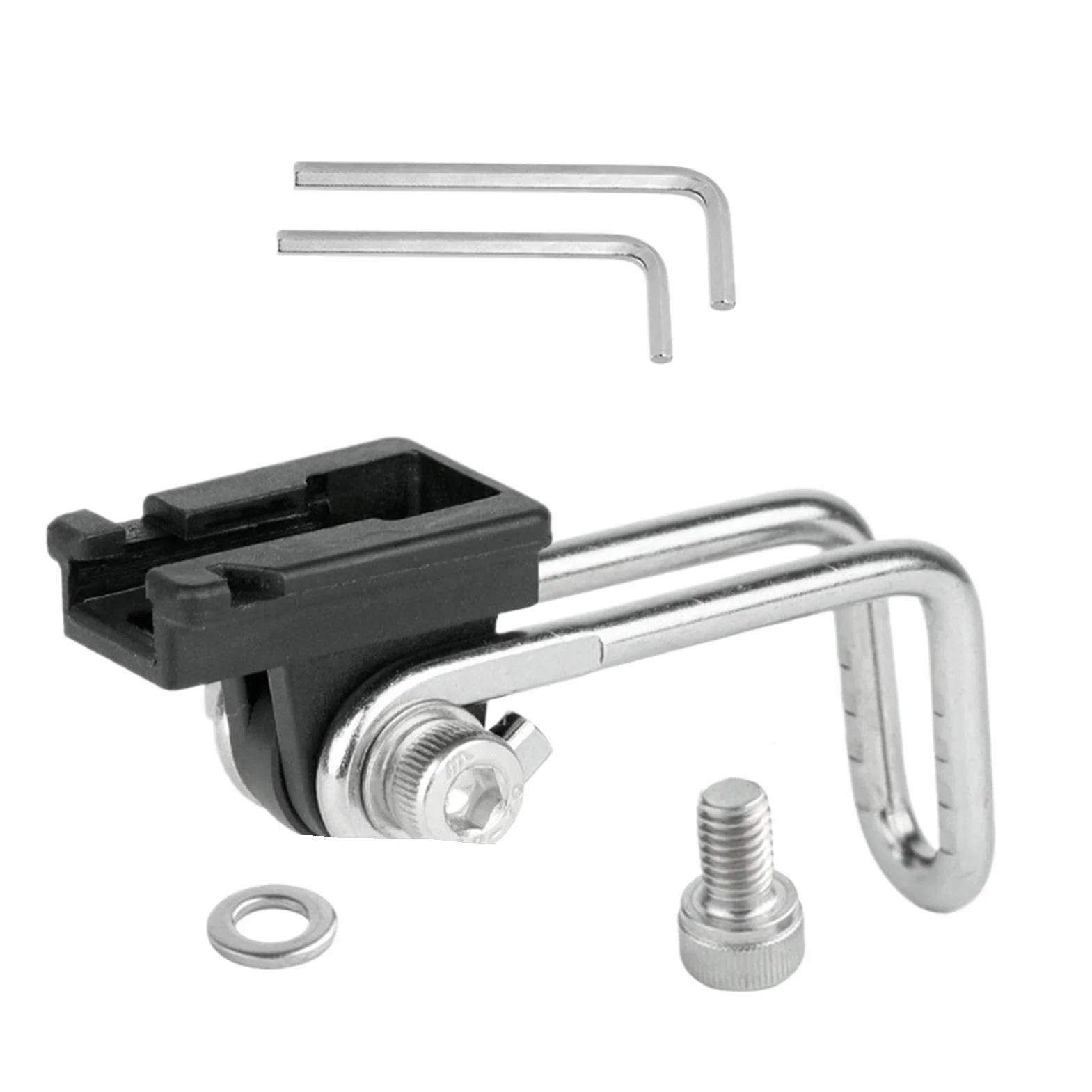 Bikes Fork Light Mount, Front Light Holder Stand for Cycling, Bicycles Headlight Fork Bracket, Fork Mount Headlight Bracket, Cycling Light Holder, Front Light Holder for Bikes, Bicycle Headlight Brack