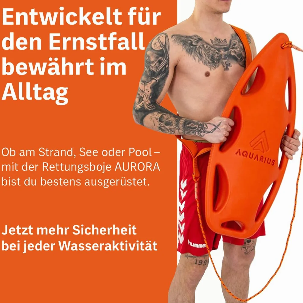Boje boja do pływania Baywatch deska do pływania boja ratunkowa pomoc Aurora