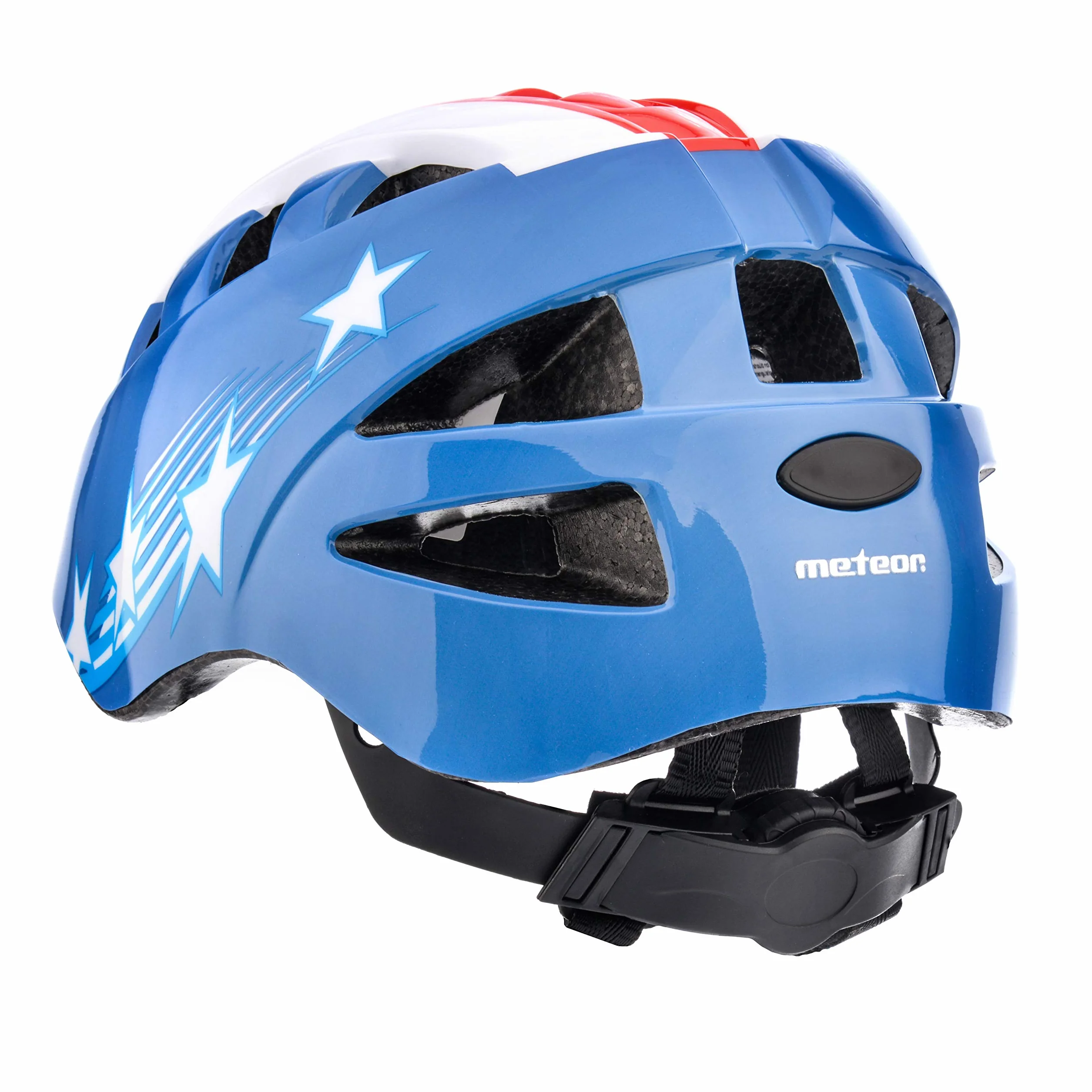 Kask Rowerowy Dla Dzieci – Bezpieczny, Regulowany Kask Na Rower, Hulajnogę i Rolki – Dla Dziewczynki i Chłopca, Lekki Kask Dziecięcy METEOR
