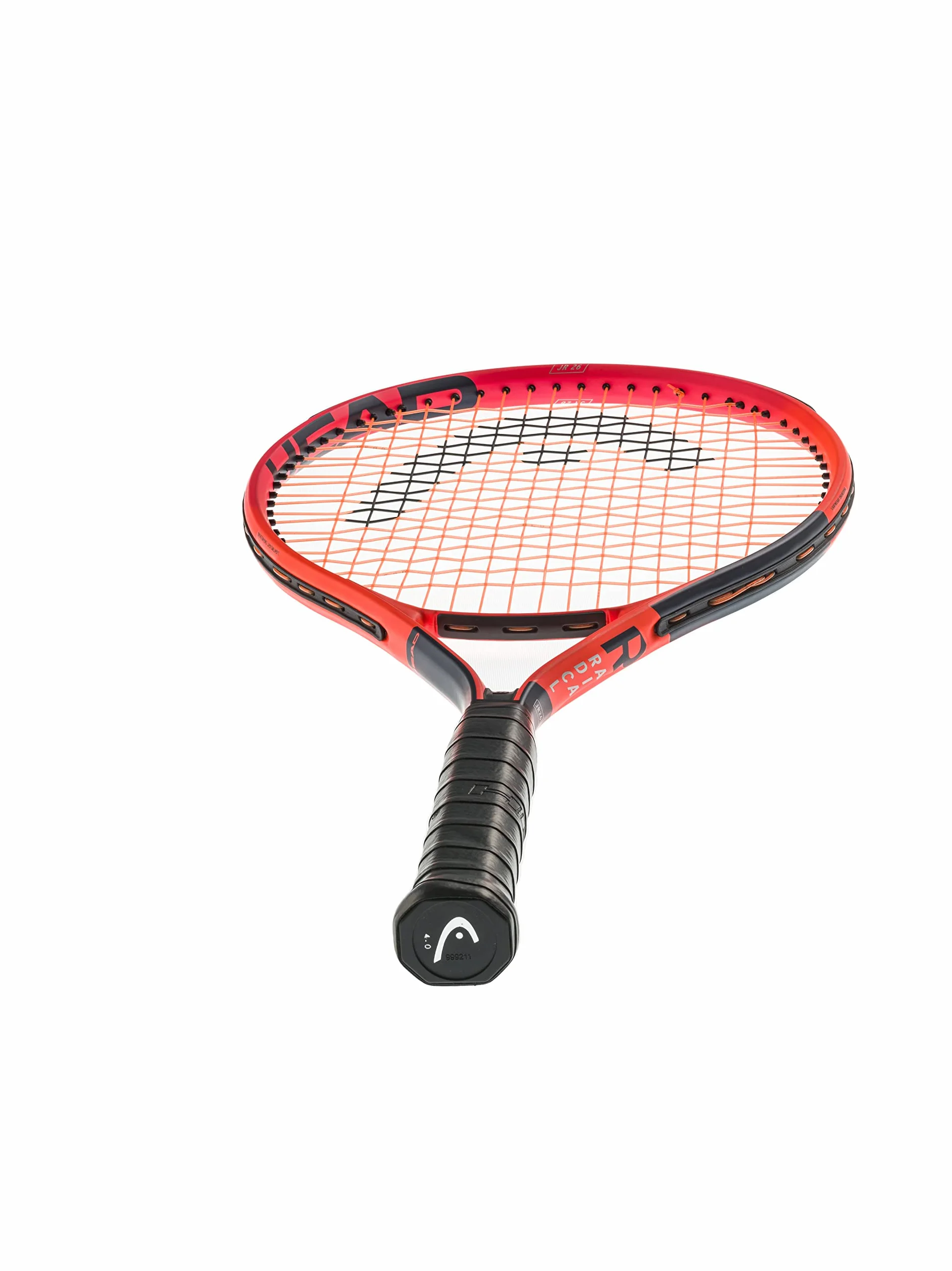 HEAD Rakieta Tenisowa HEAD Radical 26, Czerwona, Rozmiar Uchwytu 0, 10-14 Lat