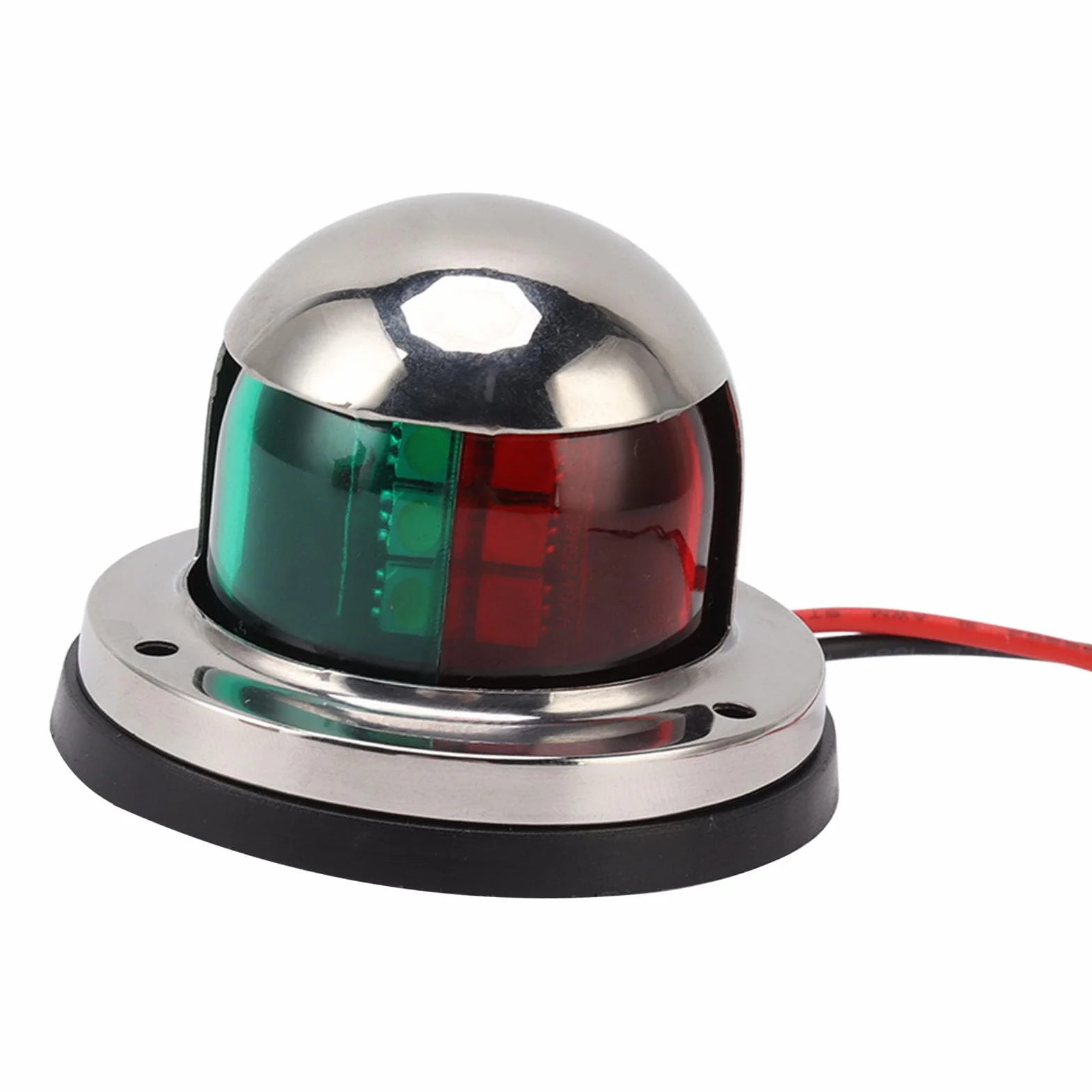 Światła Nawigacyjne dla łodzi, światło łukowe LED DC12V, 2 Kolory, widoczność 225° dla łodzi Rybackich