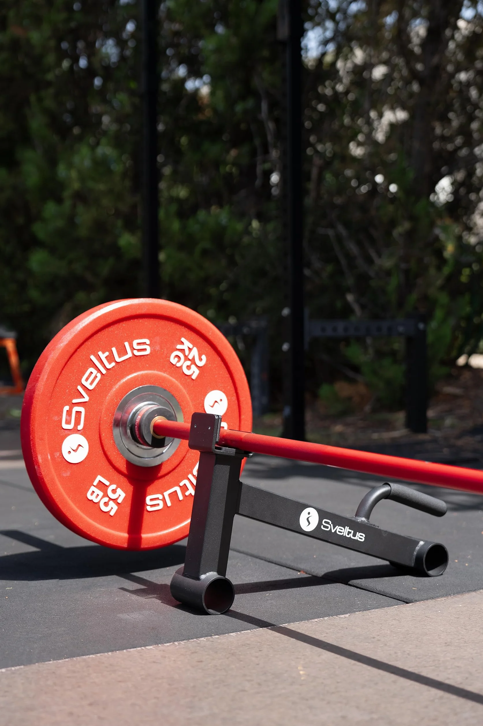 Sveltus Deadlift Podnośnik dla dorosłych Unisex, czarny, pojedynczy